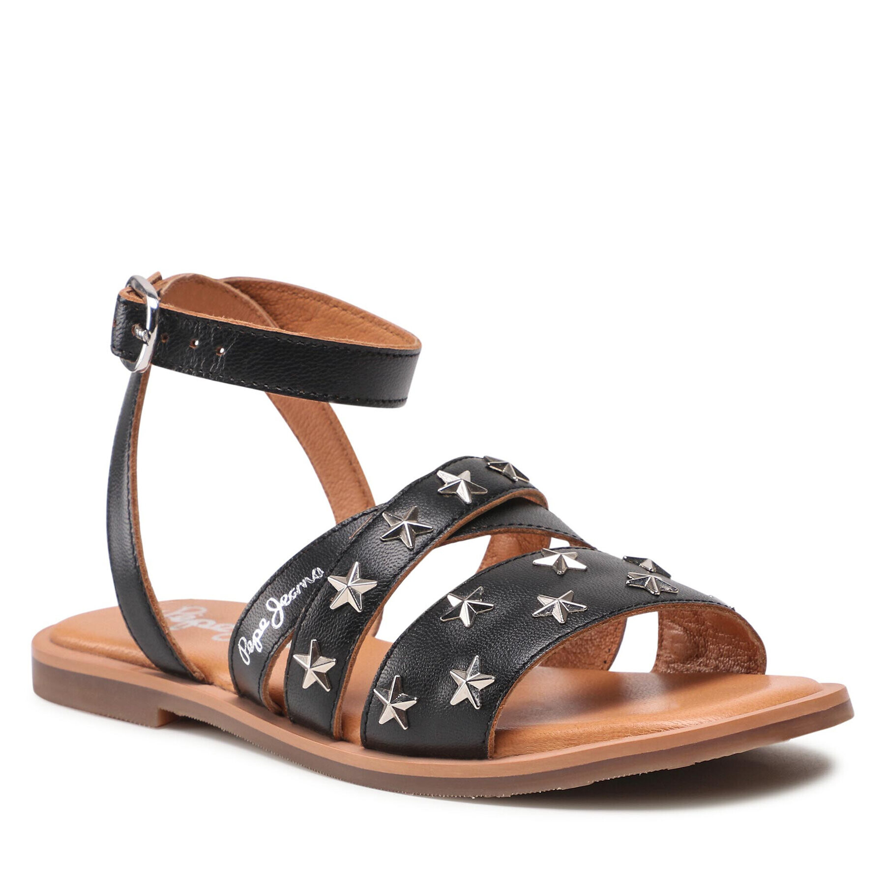 Pepe Jeans Сандали Irma Studs PGS90176 Черен - Pepit.bg