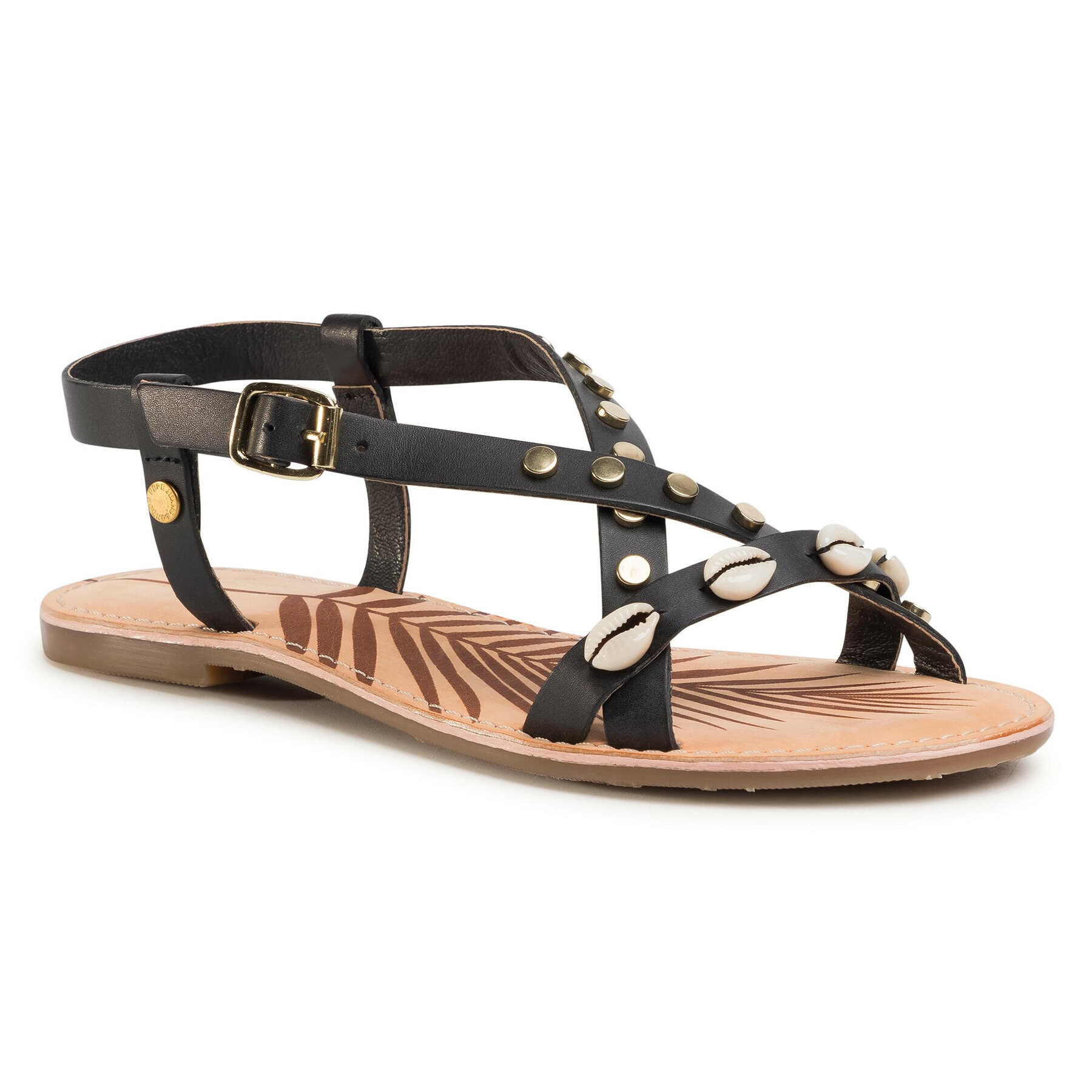 Pepe Jeans Сандали March Sea PLS90449 Черен - Pepit.bg