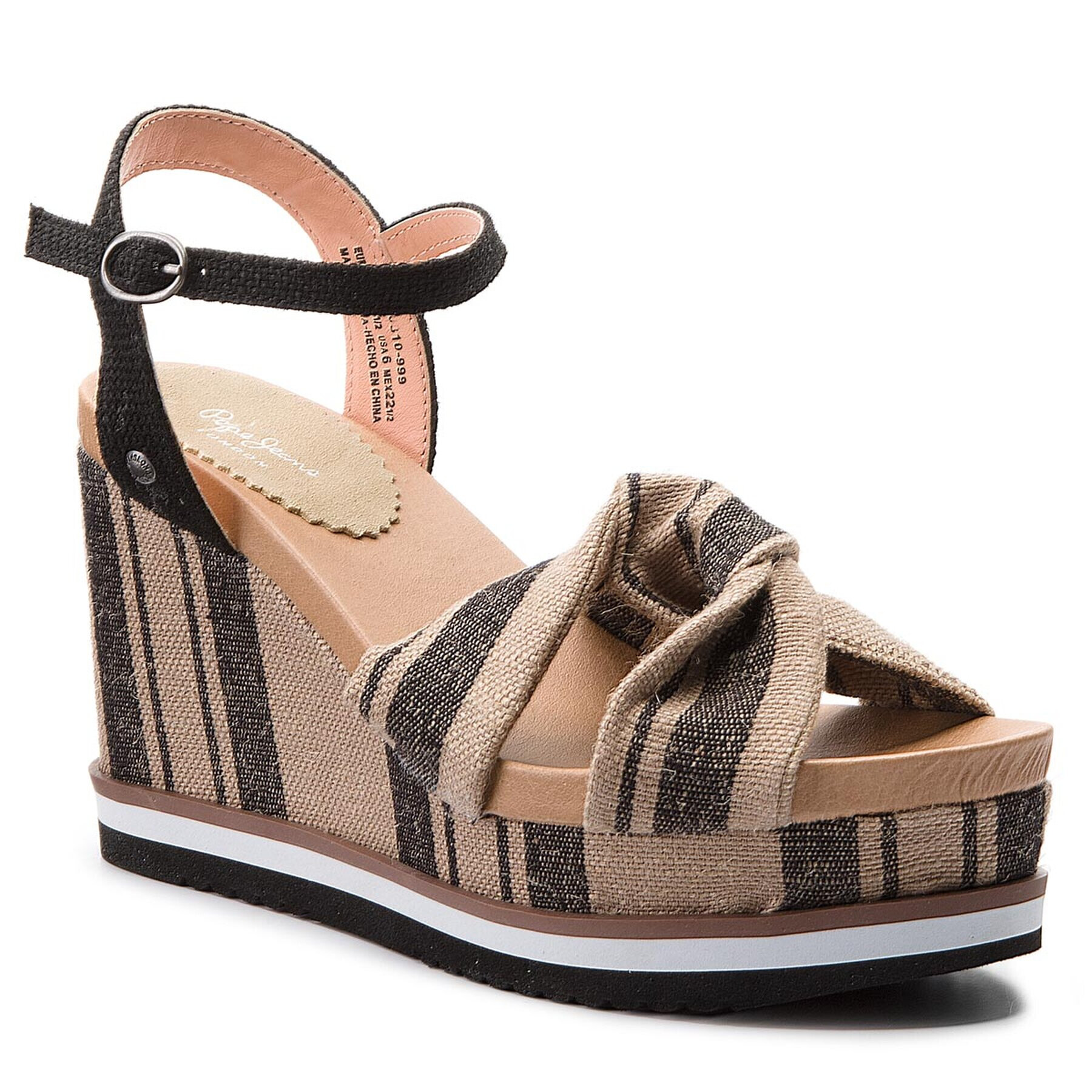 Pepe Jeans Сандали Meier Lombia PLS90310 Бежов - Pepit.bg