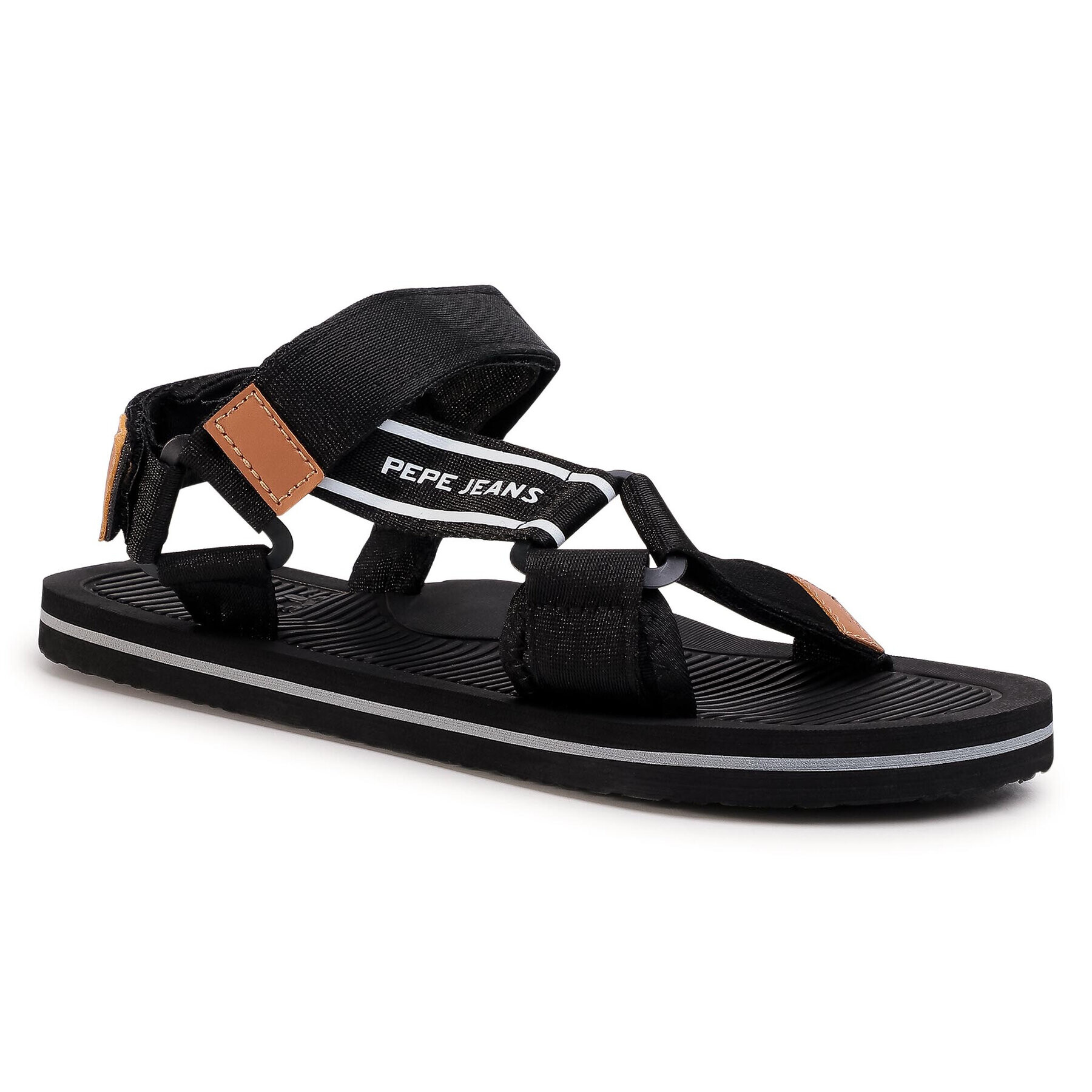 Pepe Jeans Сандали Pool Basic Men PMS90081 Черен - Pepit.bg