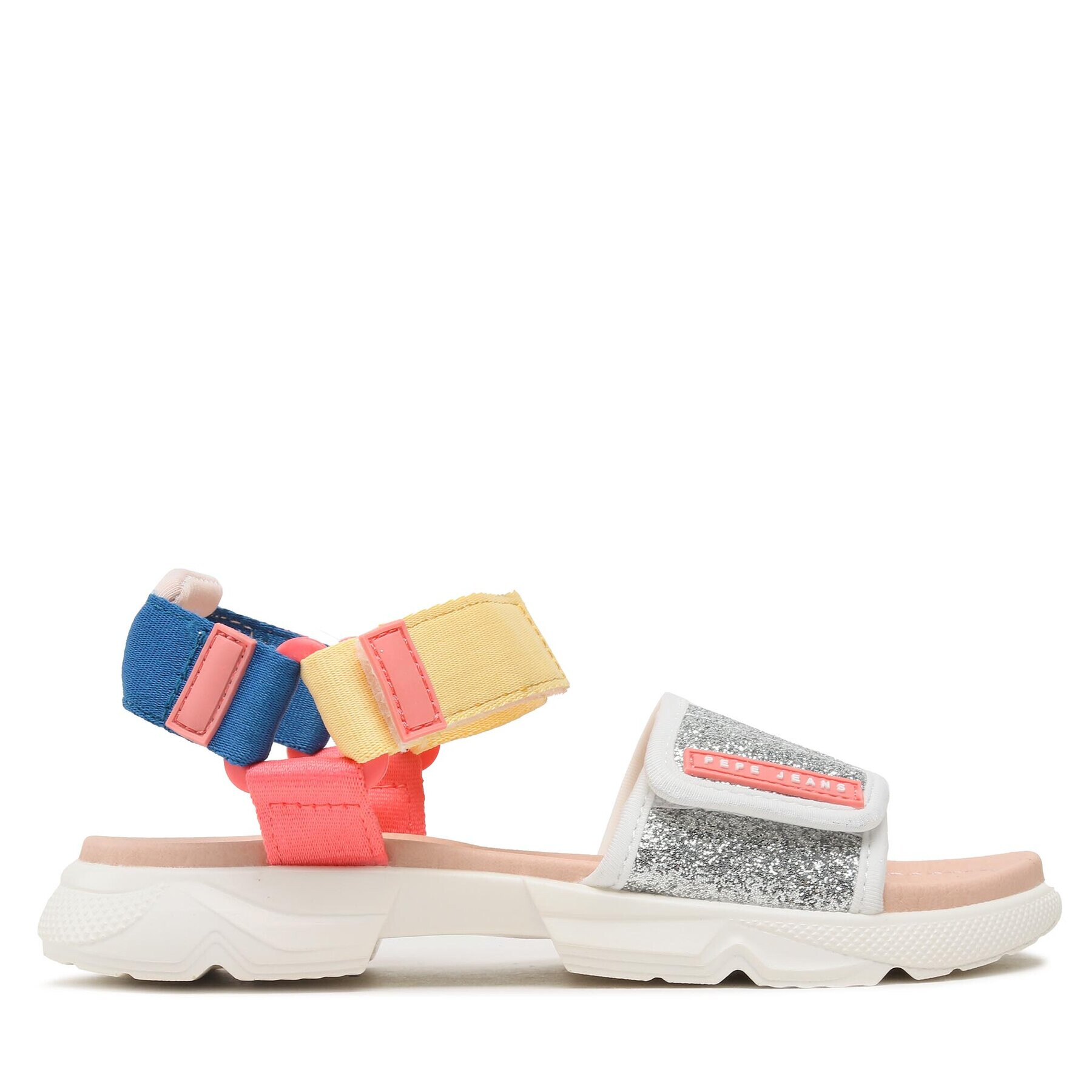 Pepe Jeans Сандали Ventura Sandal G PGS90190 Сребрист - Pepit.bg