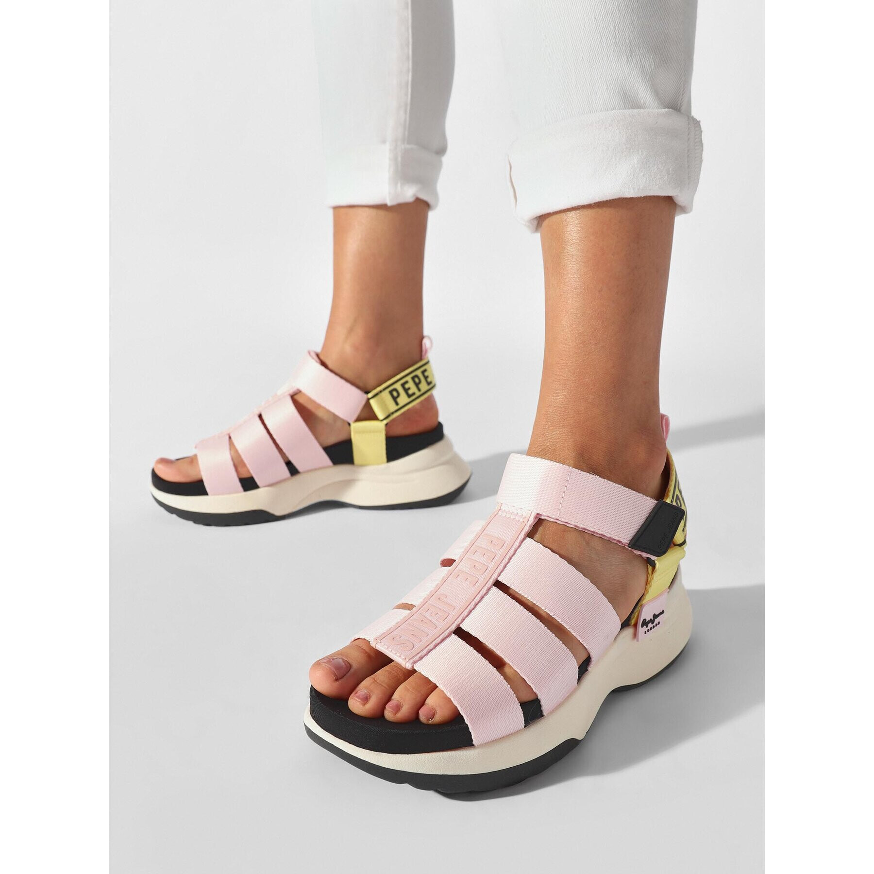 Pepe Jeans Сандали Venus Point PLS90570 Розов - Pepit.bg