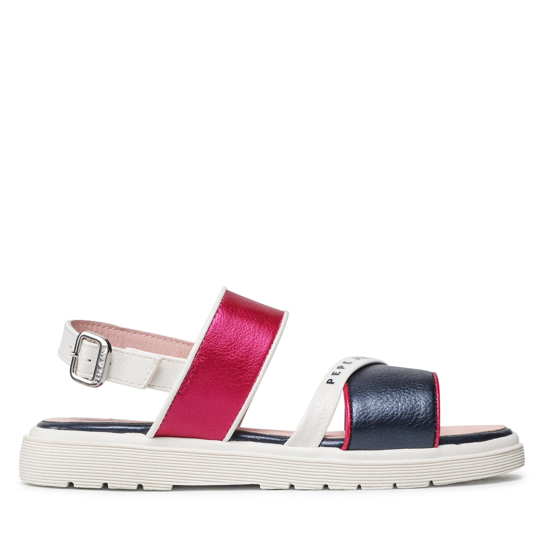Pepe Jeans Сандали Wendy Logo PGS90183 Розов - Pepit.bg