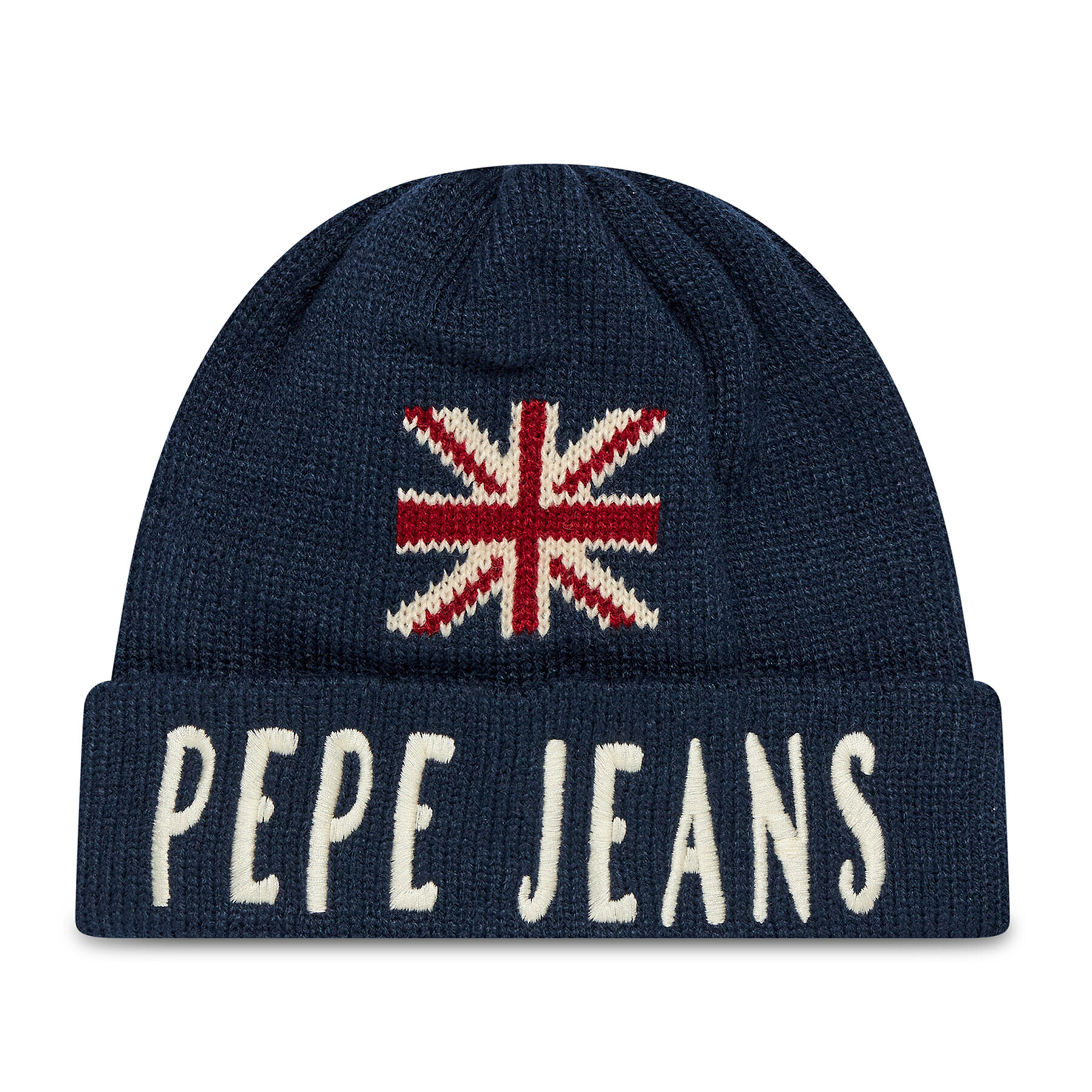 Pepe Jeans Шапка Lucas Hat PB040286 Тъмносин - Pepit.bg