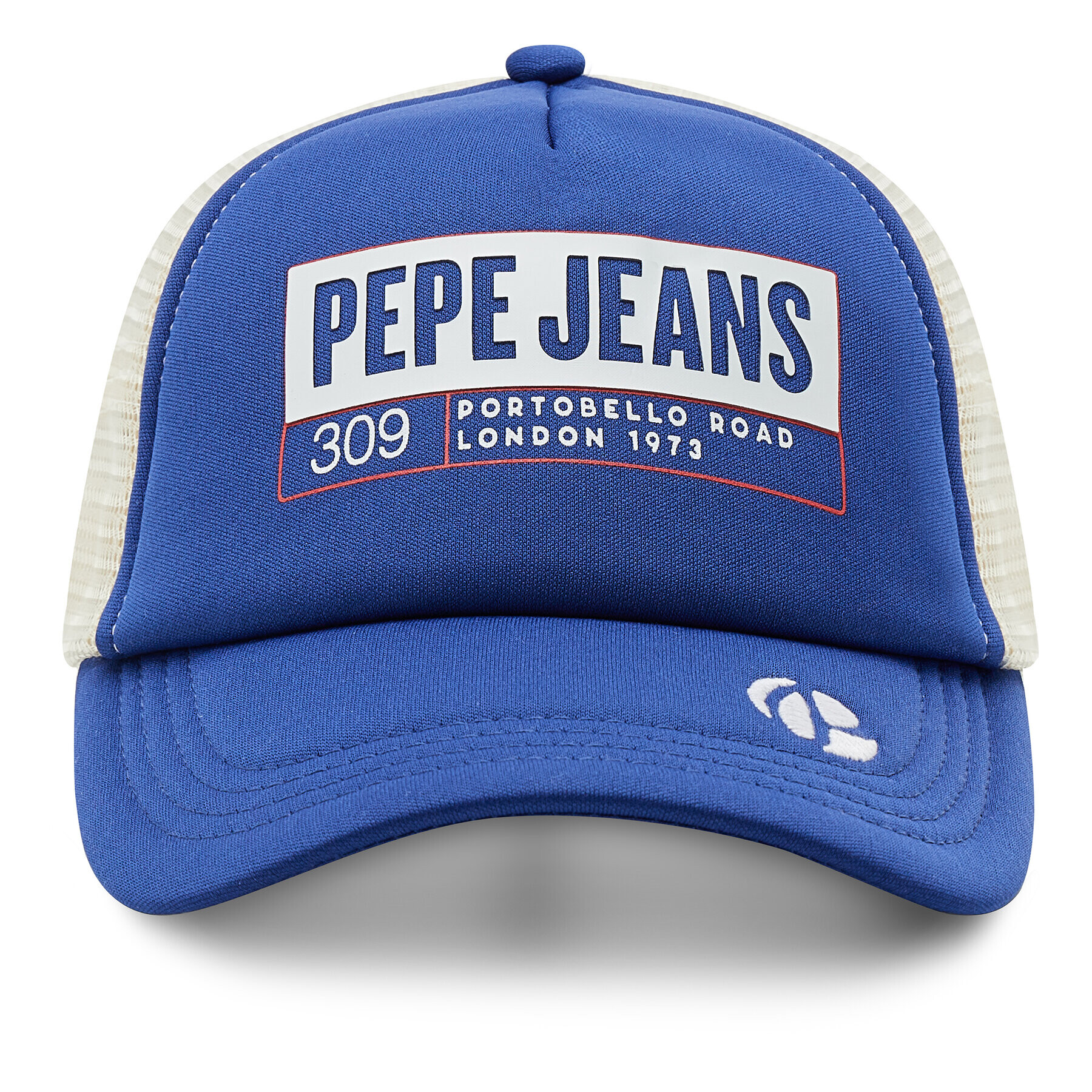 Pepe Jeans Шапка с козирка Telmo PM040506 Син - Pepit.bg