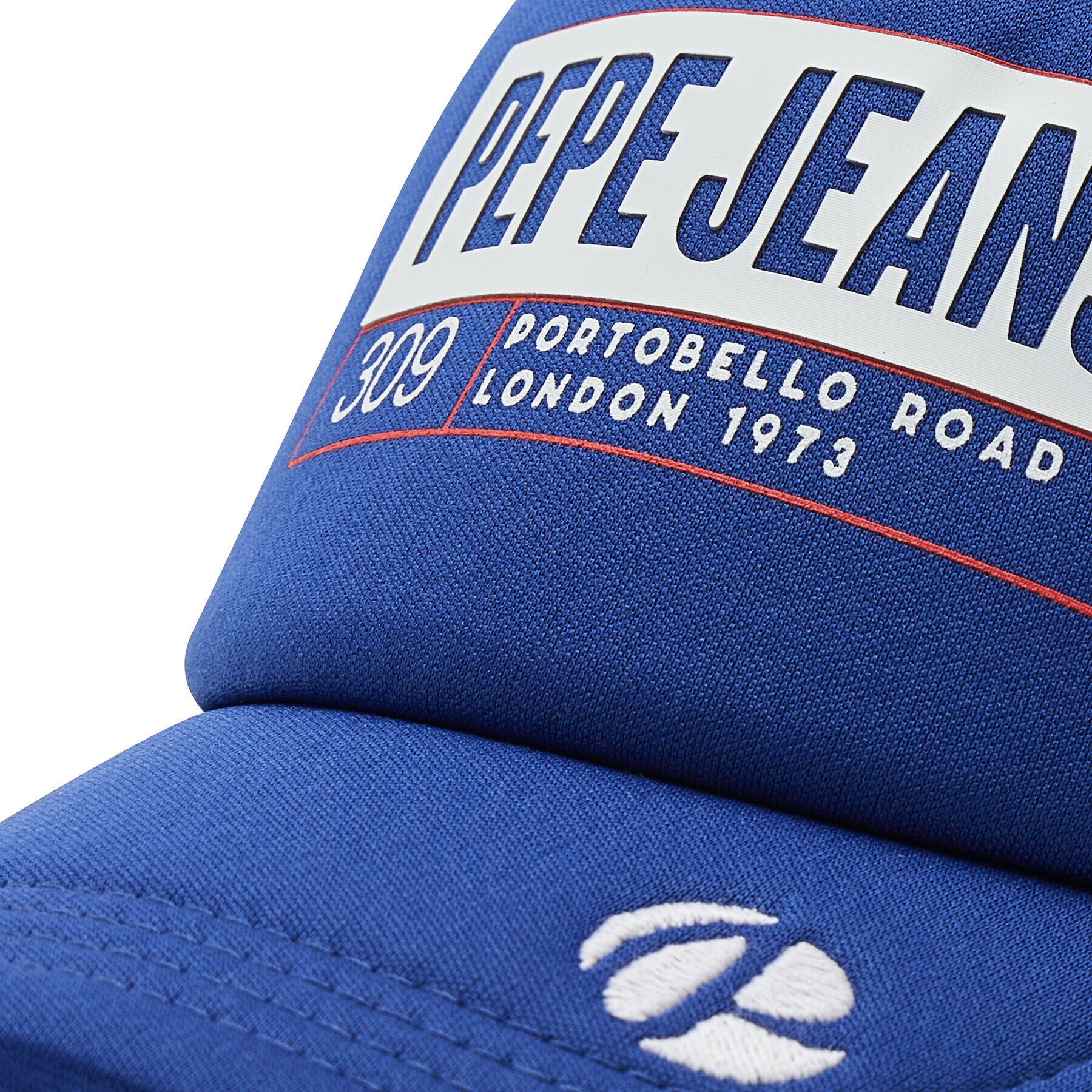 Pepe Jeans Шапка с козирка Telmo PM040506 Син - Pepit.bg