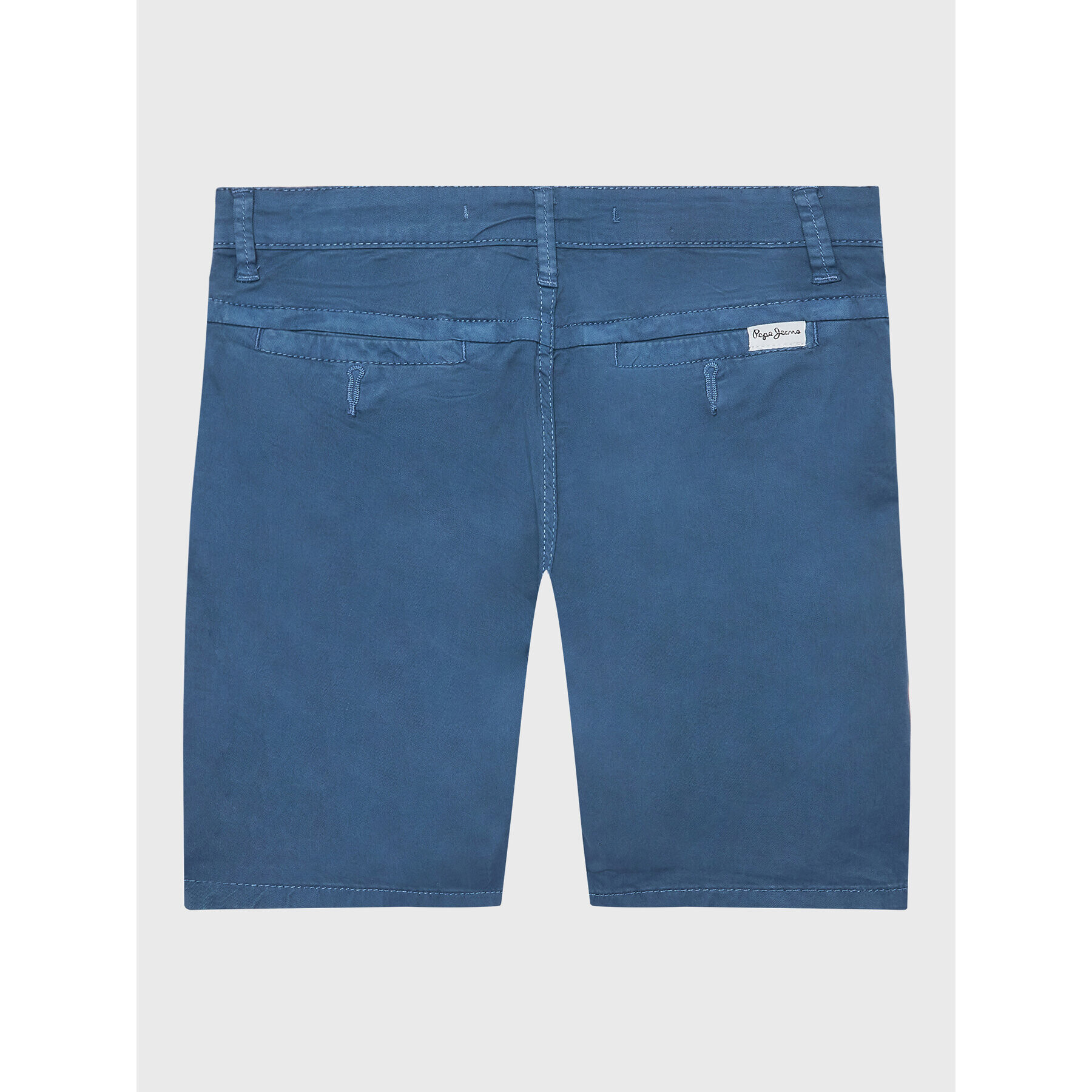 Pepe Jeans Шорти от плат Blueburn Short PB800726C75 Син Regular Fit - Pepit.bg