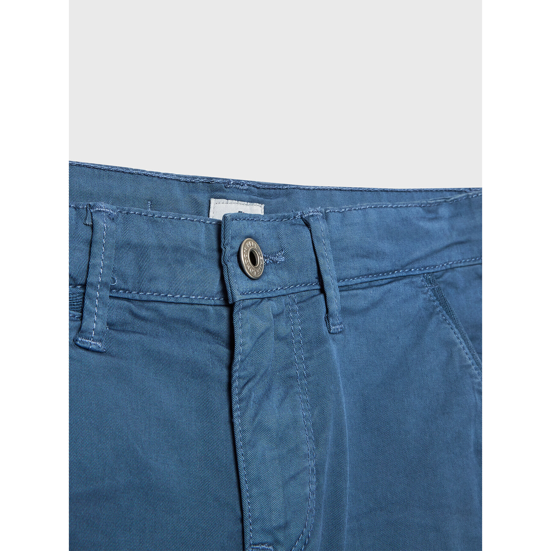 Pepe Jeans Шорти от плат Blueburn Short PB800726C75 Син Regular Fit - Pepit.bg