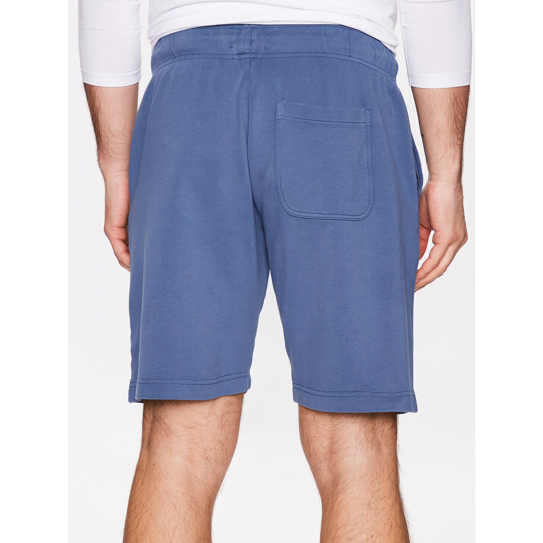 Pepe Jeans Шорти от плат David Short PM801011 Син Regular Fit - Pepit.bg