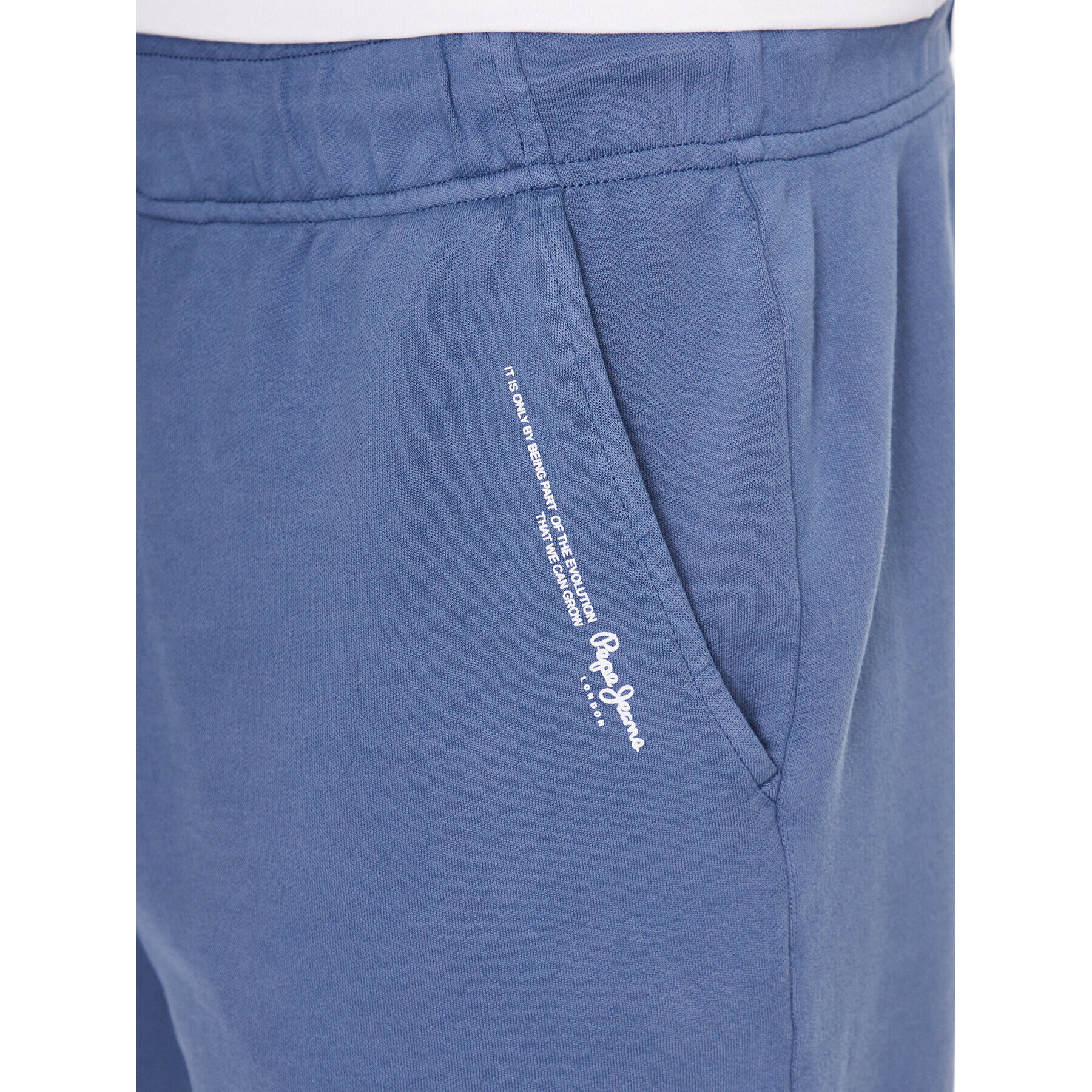 Pepe Jeans Шорти от плат David Short PM801011 Син Regular Fit - Pepit.bg