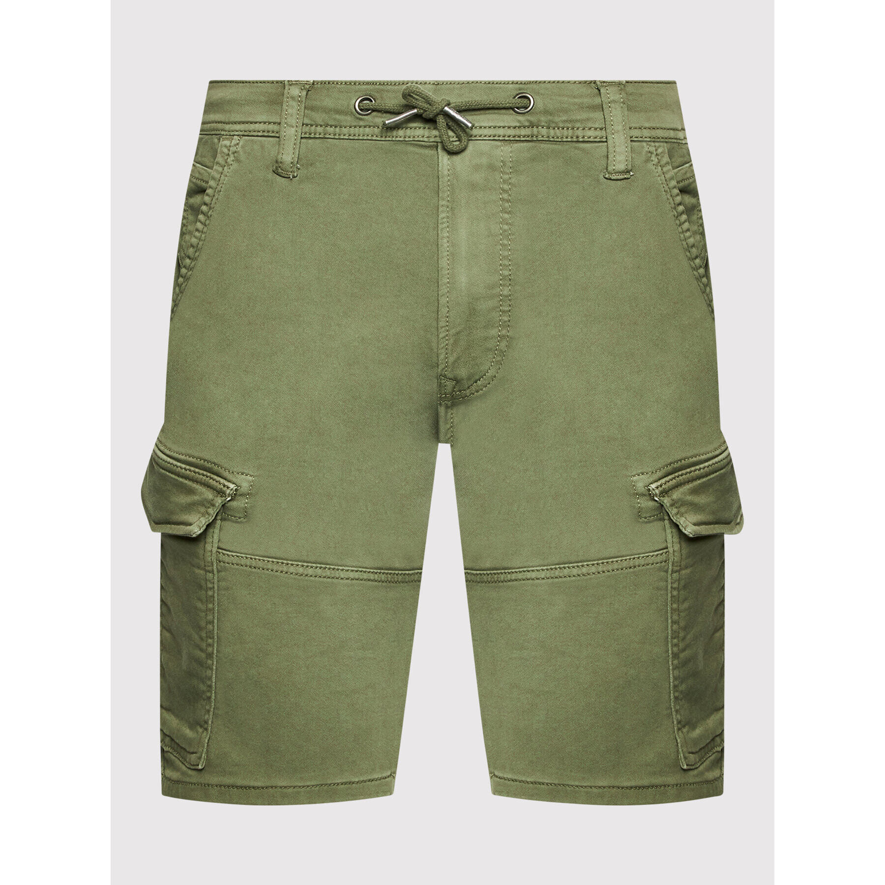 Pepe Jeans Шорти от плат GYMDIGO Jared PM800921 Зелен Regular Fit - Pepit.bg