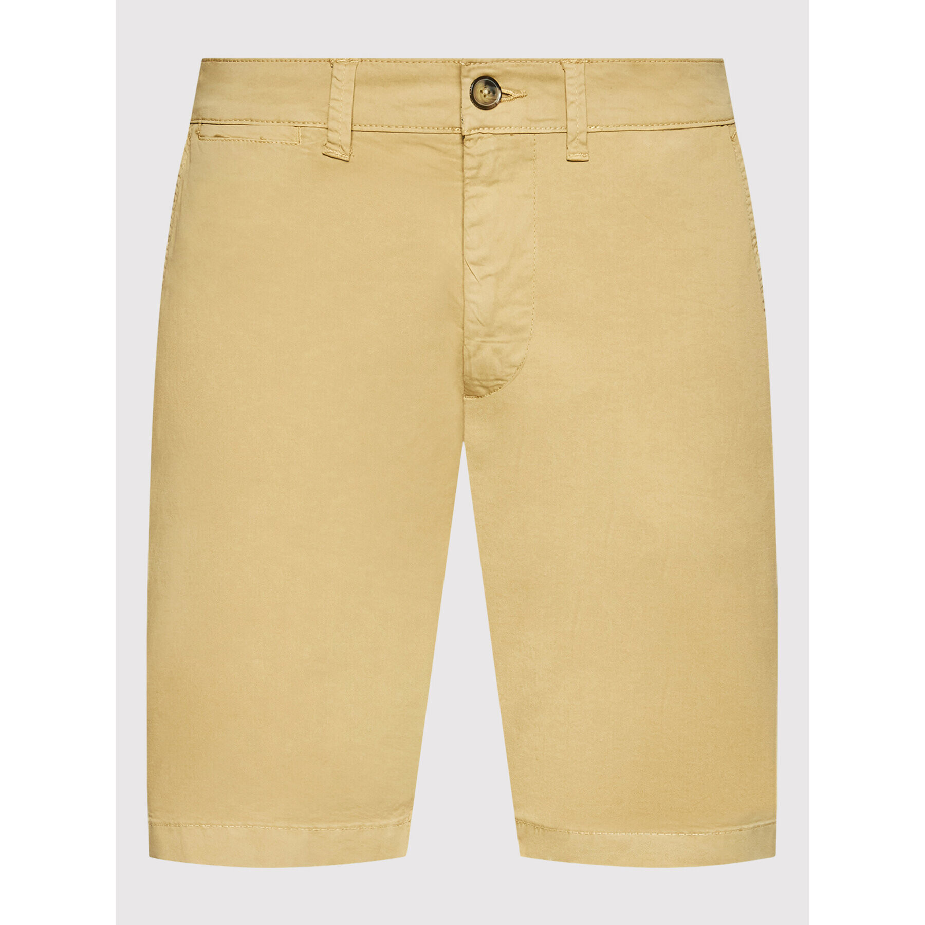 Pepe Jeans Шорти от плат Mcqueen PM800938 Бежов Regular Fit - Pepit.bg