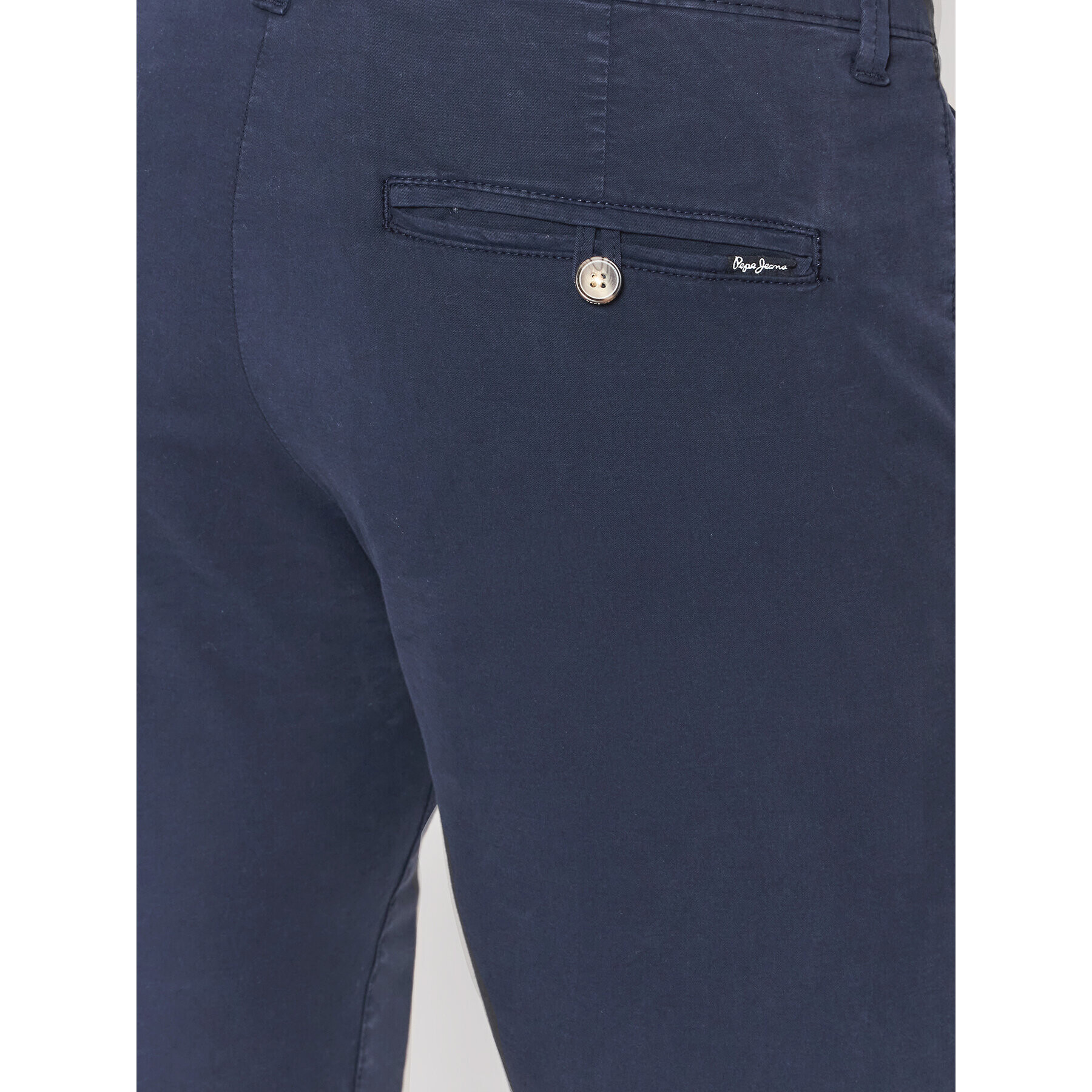 Pepe Jeans Шорти от плат Queen PM800938 Тъмносин Regular Fit - Pepit.bg
