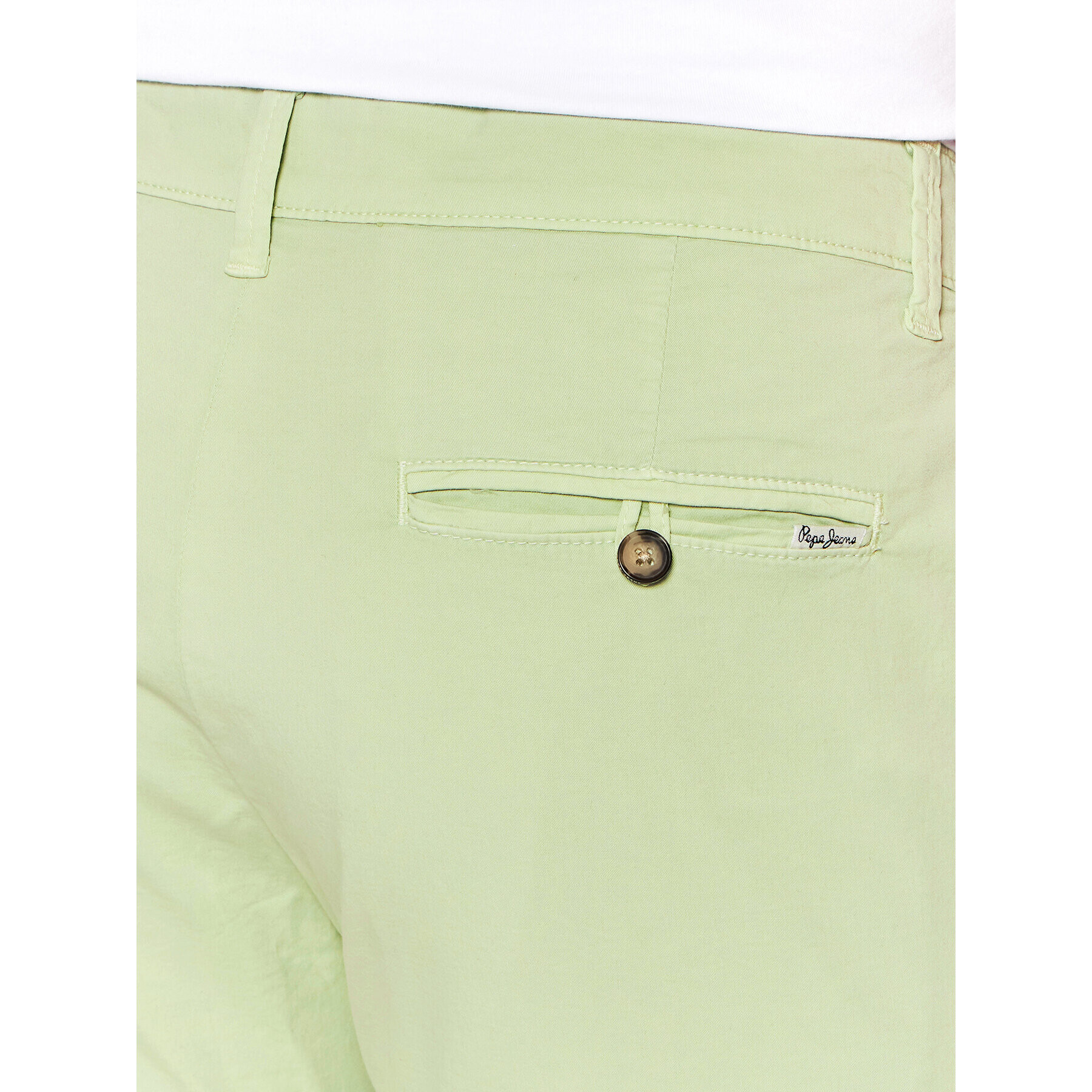 Pepe Jeans Шорти от плат Queen PM800938 Зелен Regular Fit - Pepit.bg