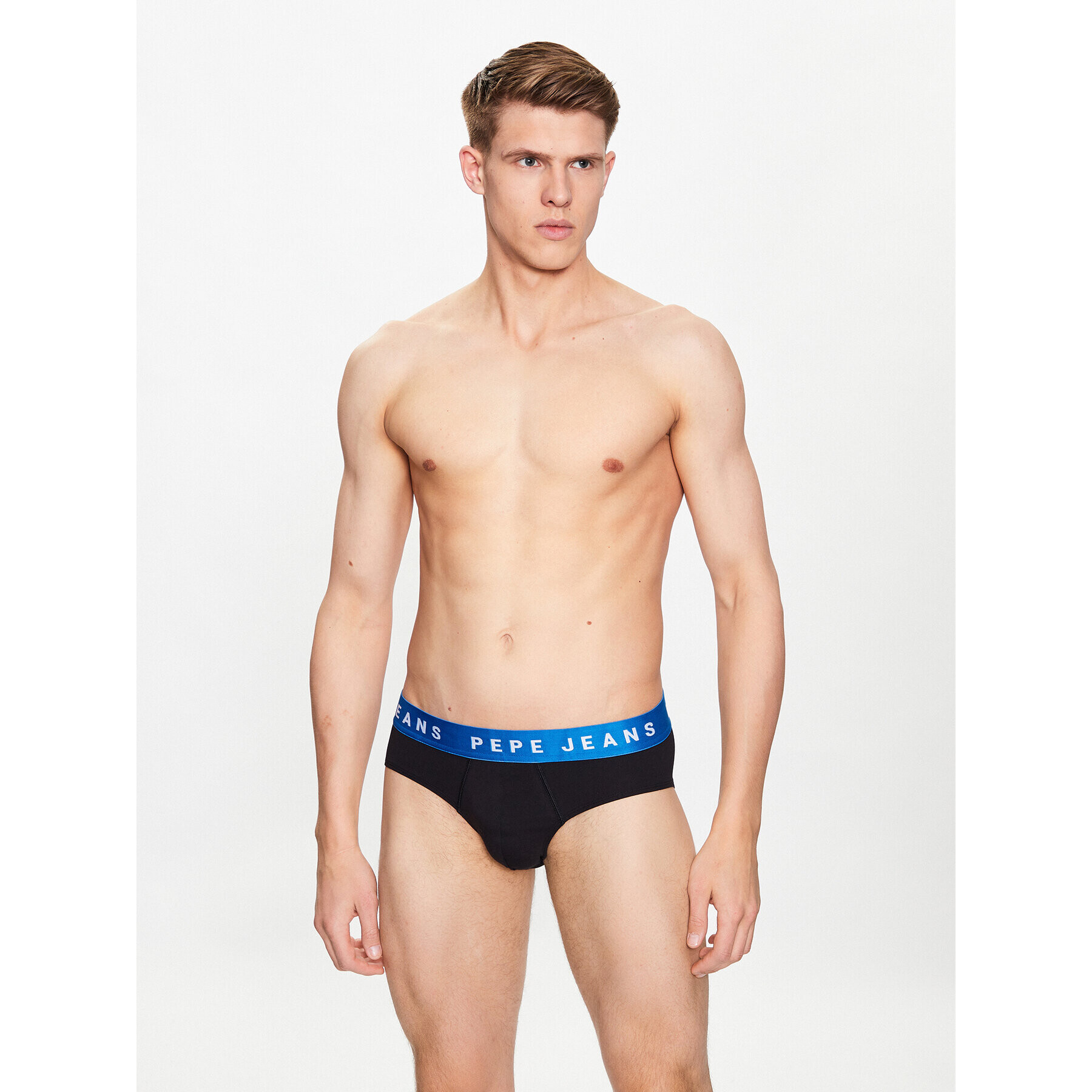 Pepe Jeans Слипове Logo Bf Lr 2P PMU10962 Черен - Pepit.bg