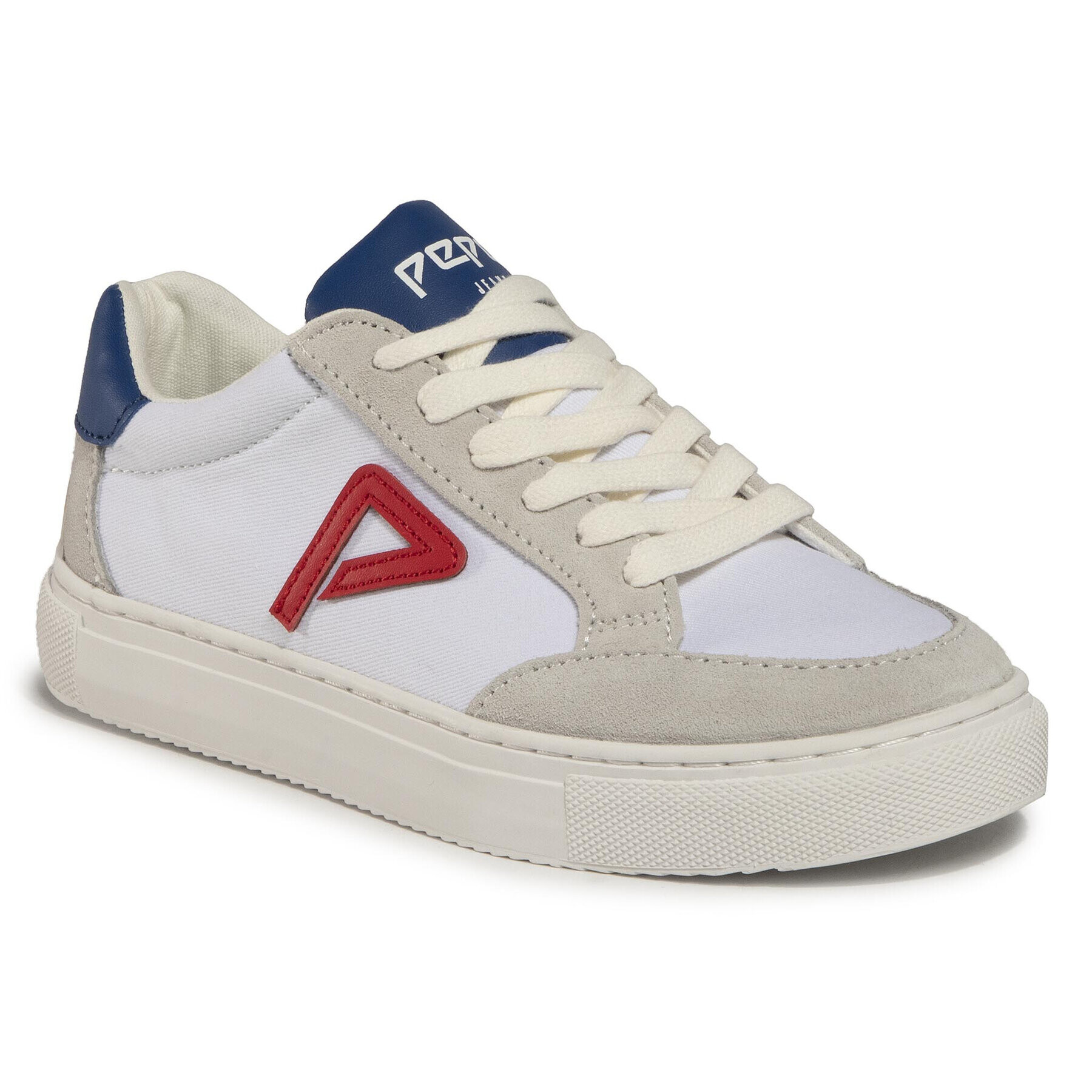Pepe Jeans Сникърси Adams Archive Boys PBS30434 Бял - Pepit.bg