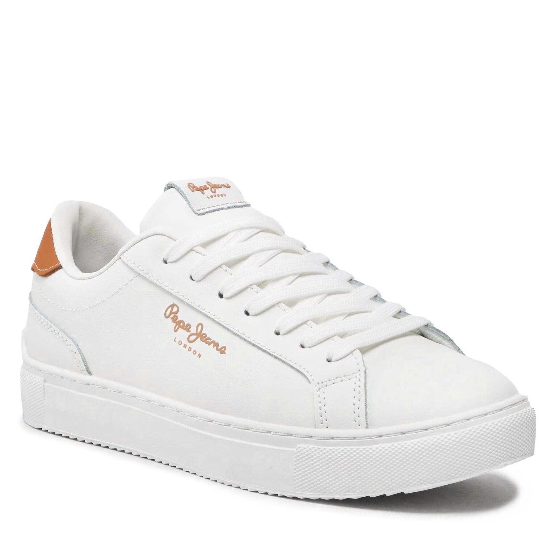 Pepe Jeans Сникърси Adams Basic PLS31472 Бял - Pepit.bg