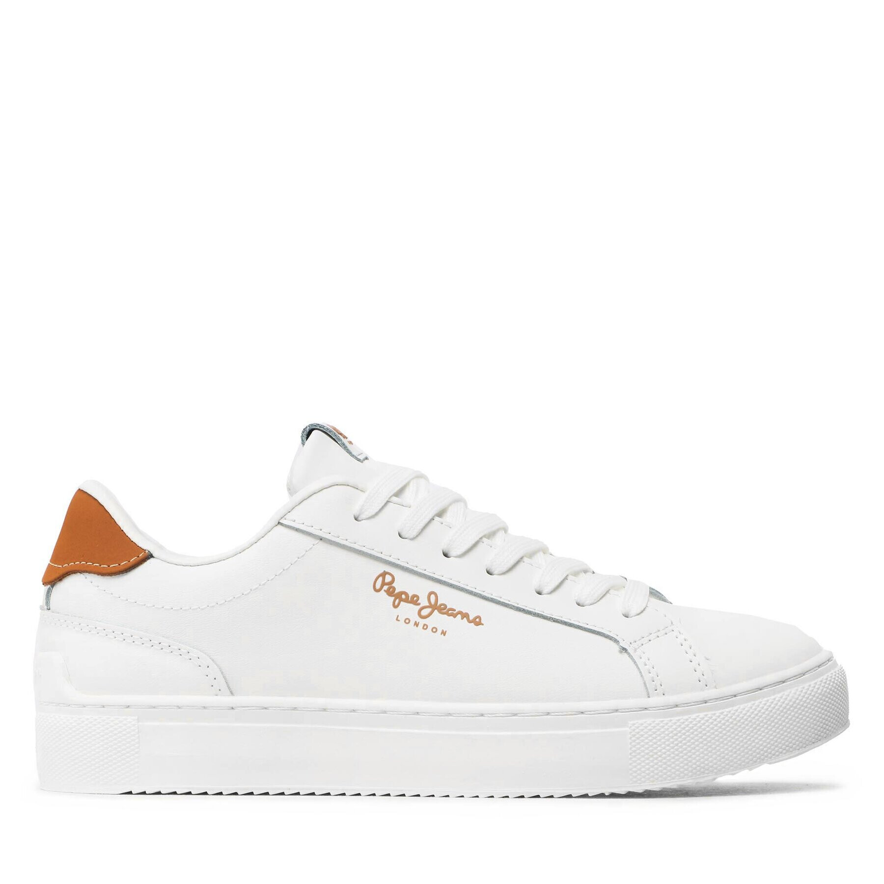 Pepe Jeans Сникърси Adams Basic PLS31472 Бял - Pepit.bg