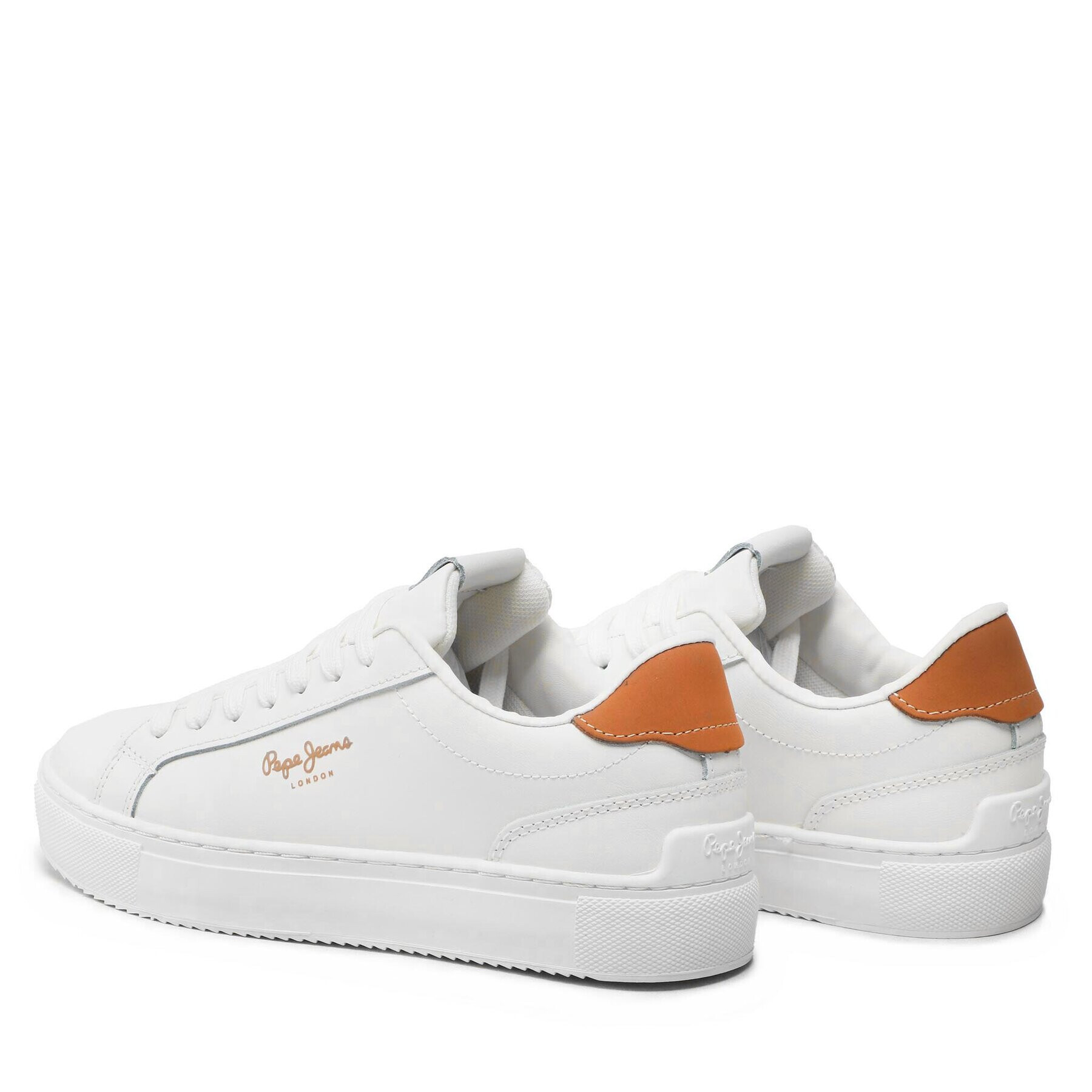 Pepe Jeans Сникърси Adams Basic PLS31472 Бял - Pepit.bg