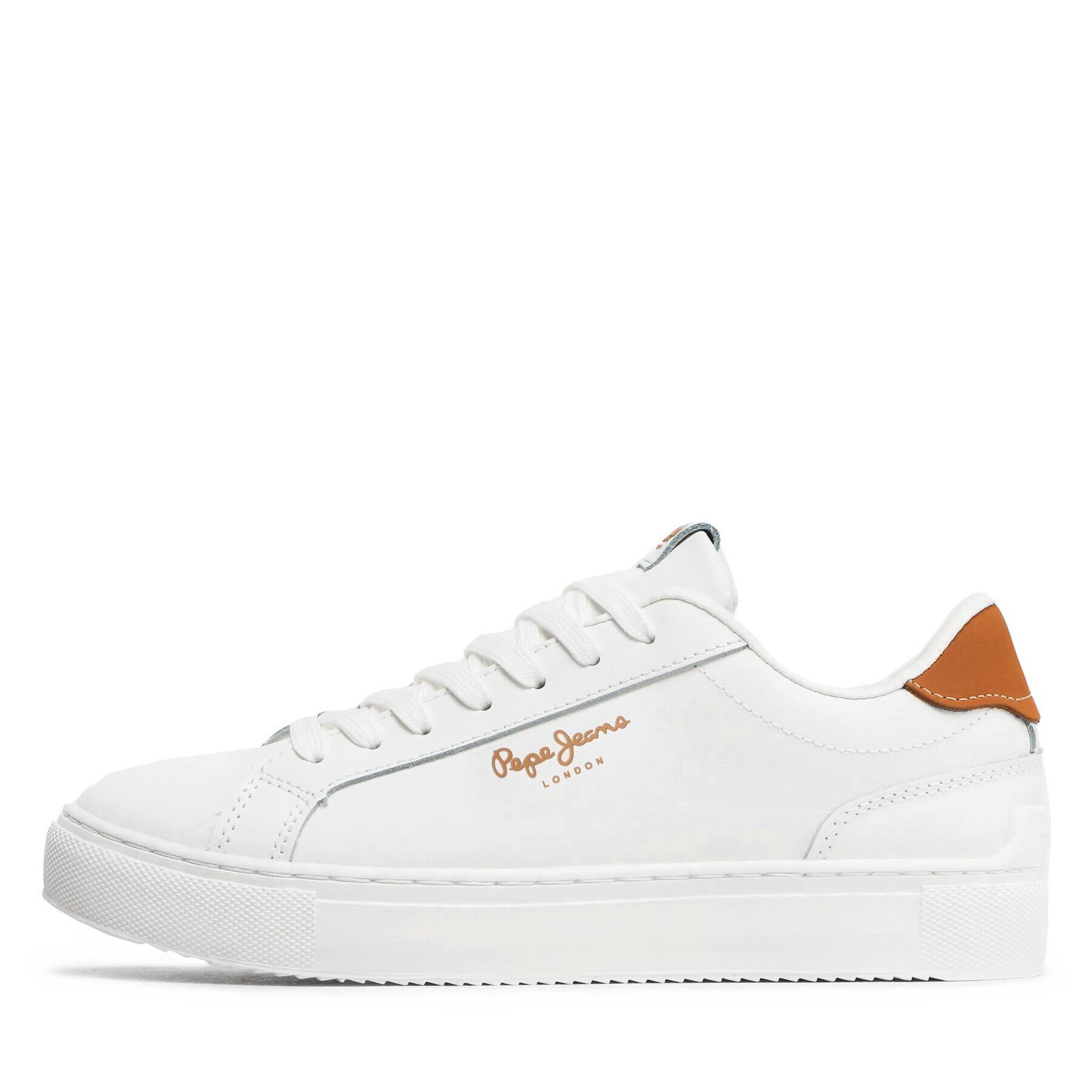 Pepe Jeans Сникърси Adams Basic PLS31472 Бял - Pepit.bg
