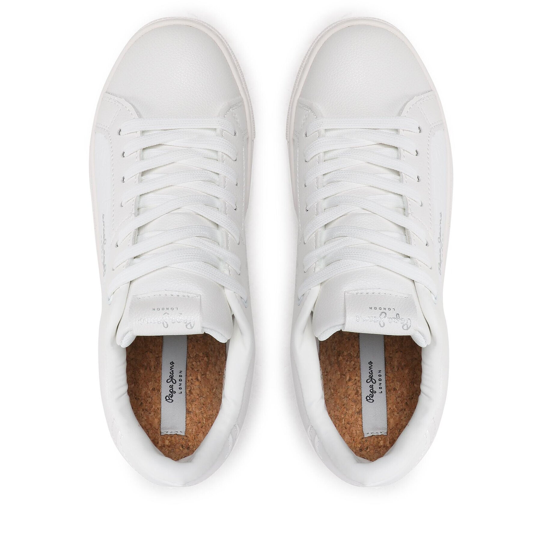 Pepe Jeans Сникърси Adams Match PLS31470 Бял - Pepit.bg