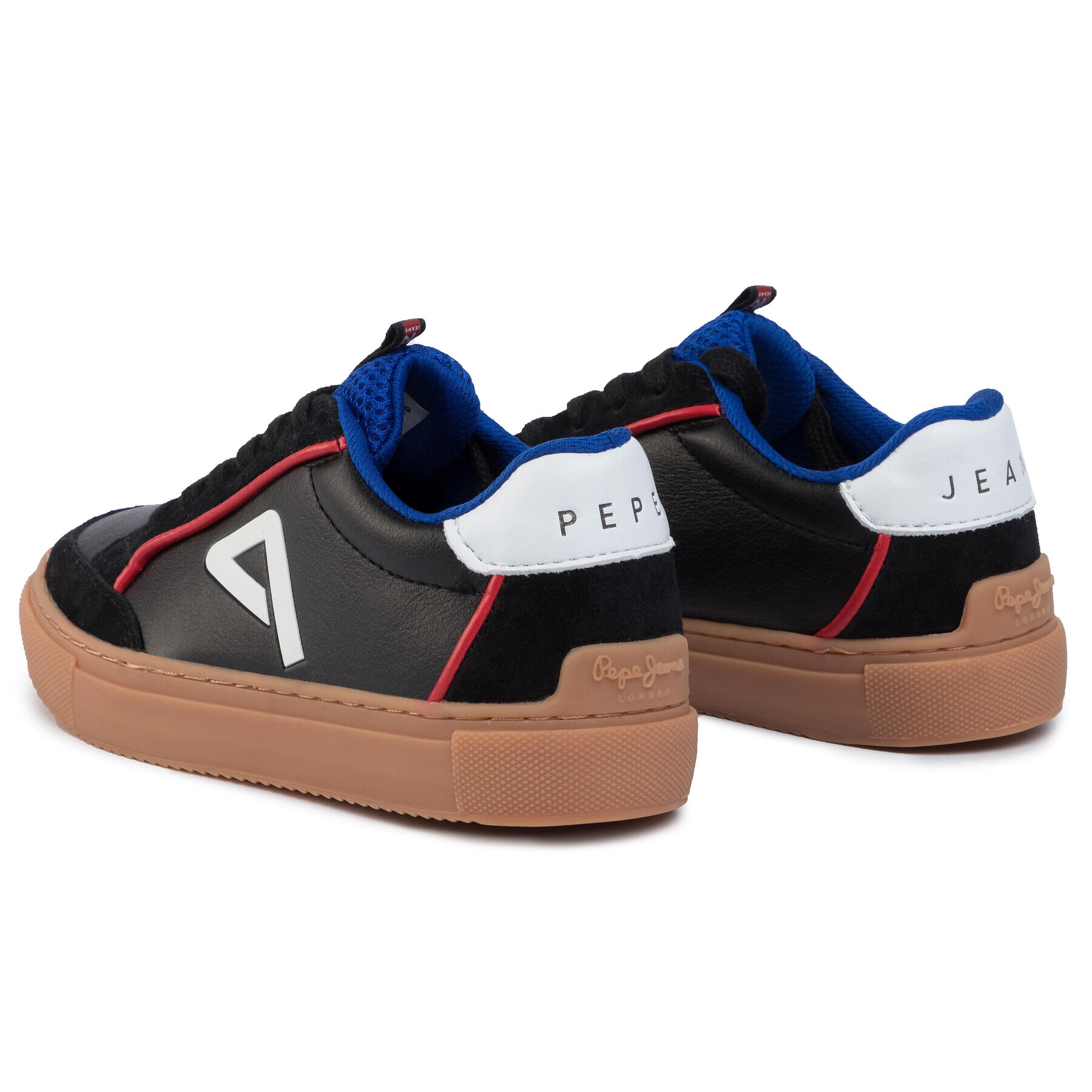 Pepe Jeans Сникърси Adams P Junio PBS30413 Черен - Pepit.bg