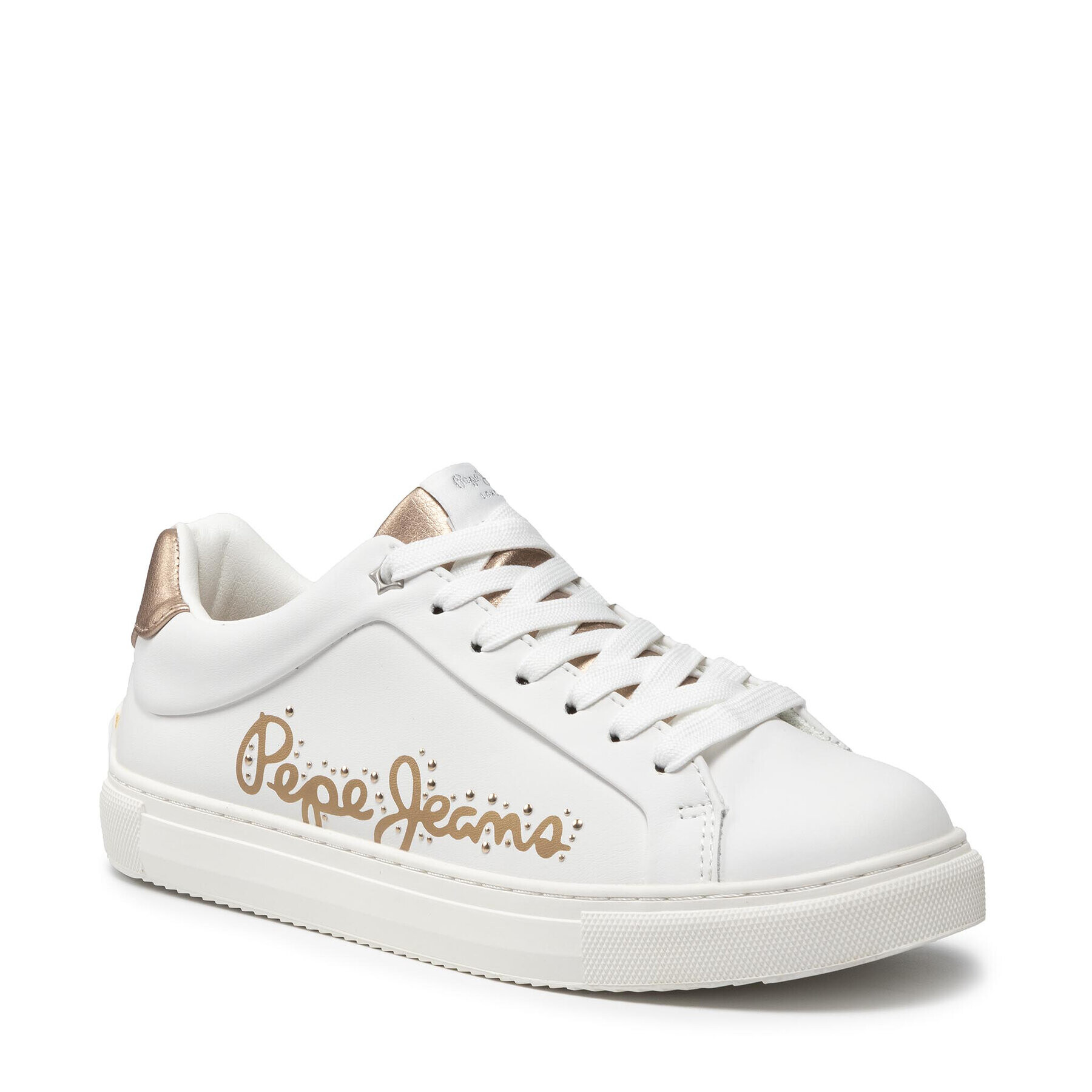 Pepe Jeans Сникърси Adams Pam PLS31200 Бял - Pepit.bg