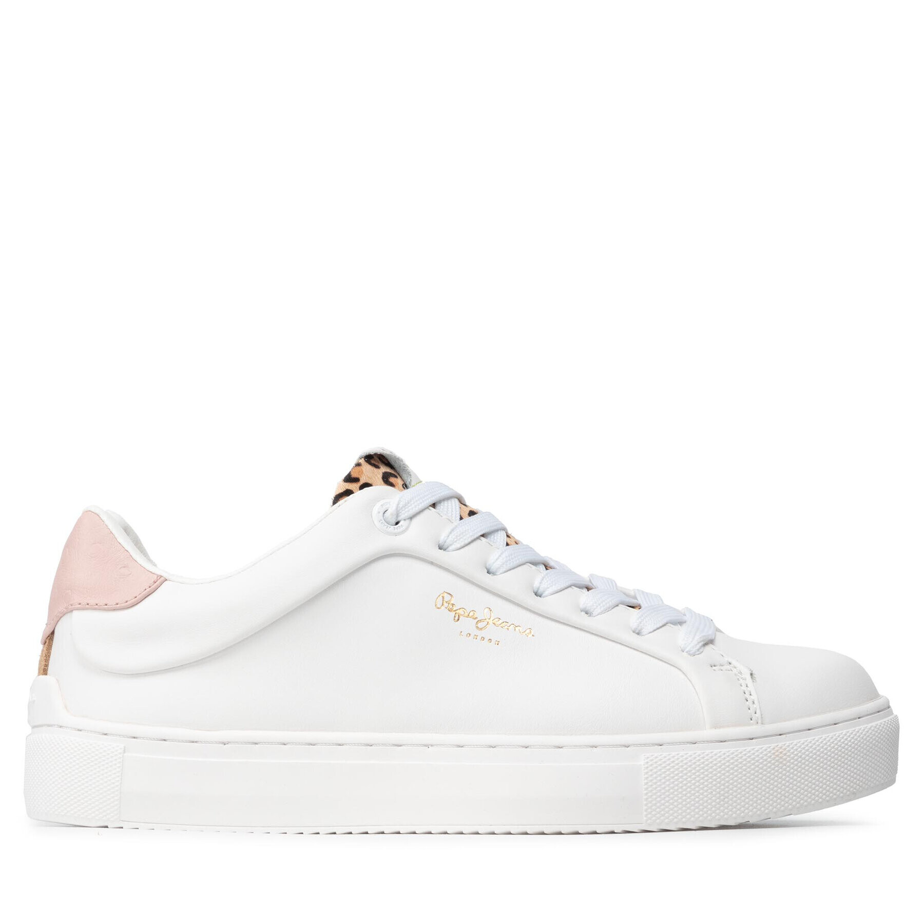 Pepe Jeans Сникърси Adams Riga PLS31310 Бял - Pepit.bg