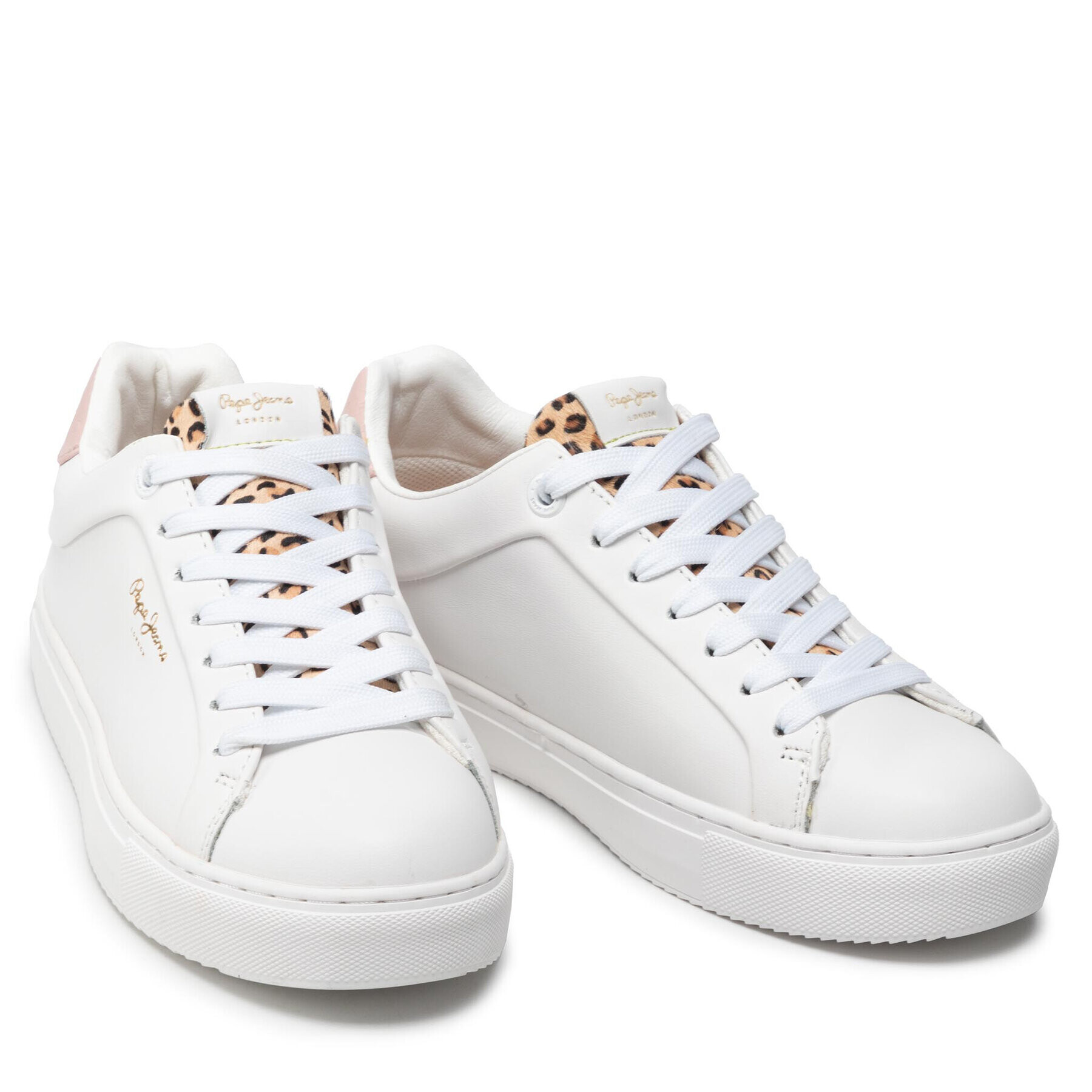 Pepe Jeans Сникърси Adams Riga PLS31310 Бял - Pepit.bg