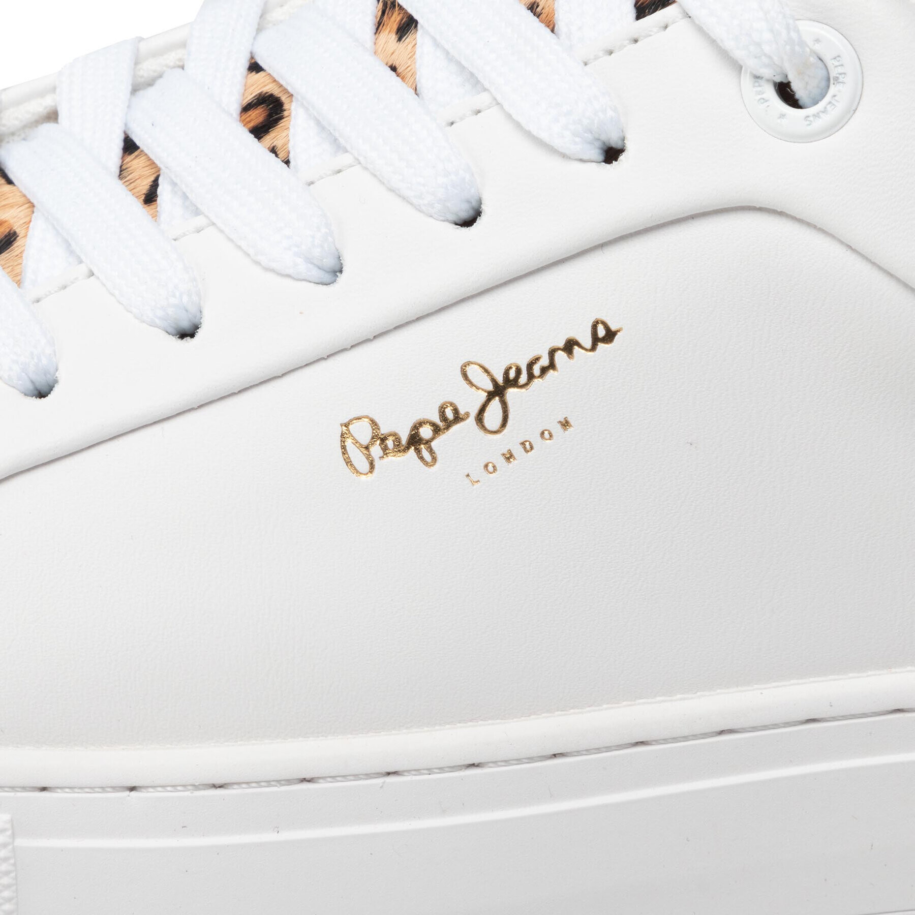 Pepe Jeans Сникърси Adams Riga PLS31310 Бял - Pepit.bg