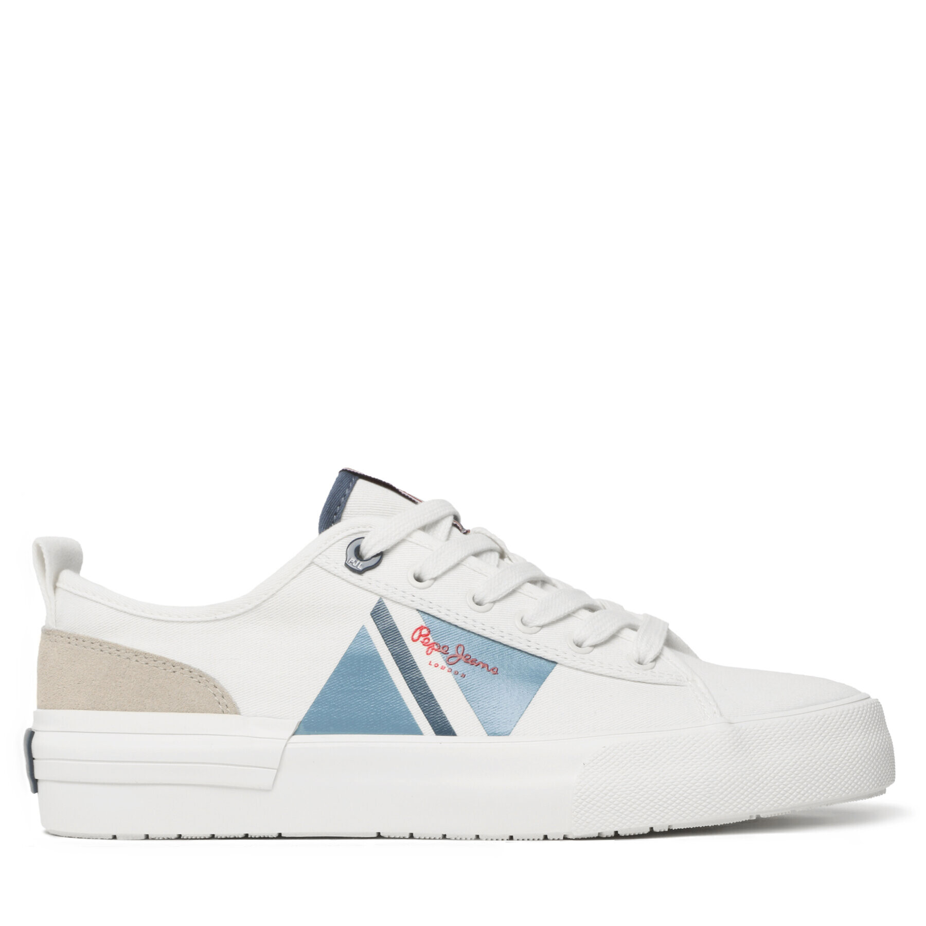 Pepe Jeans Сникърси Allen Flag Color PMS30903 Бял - Pepit.bg