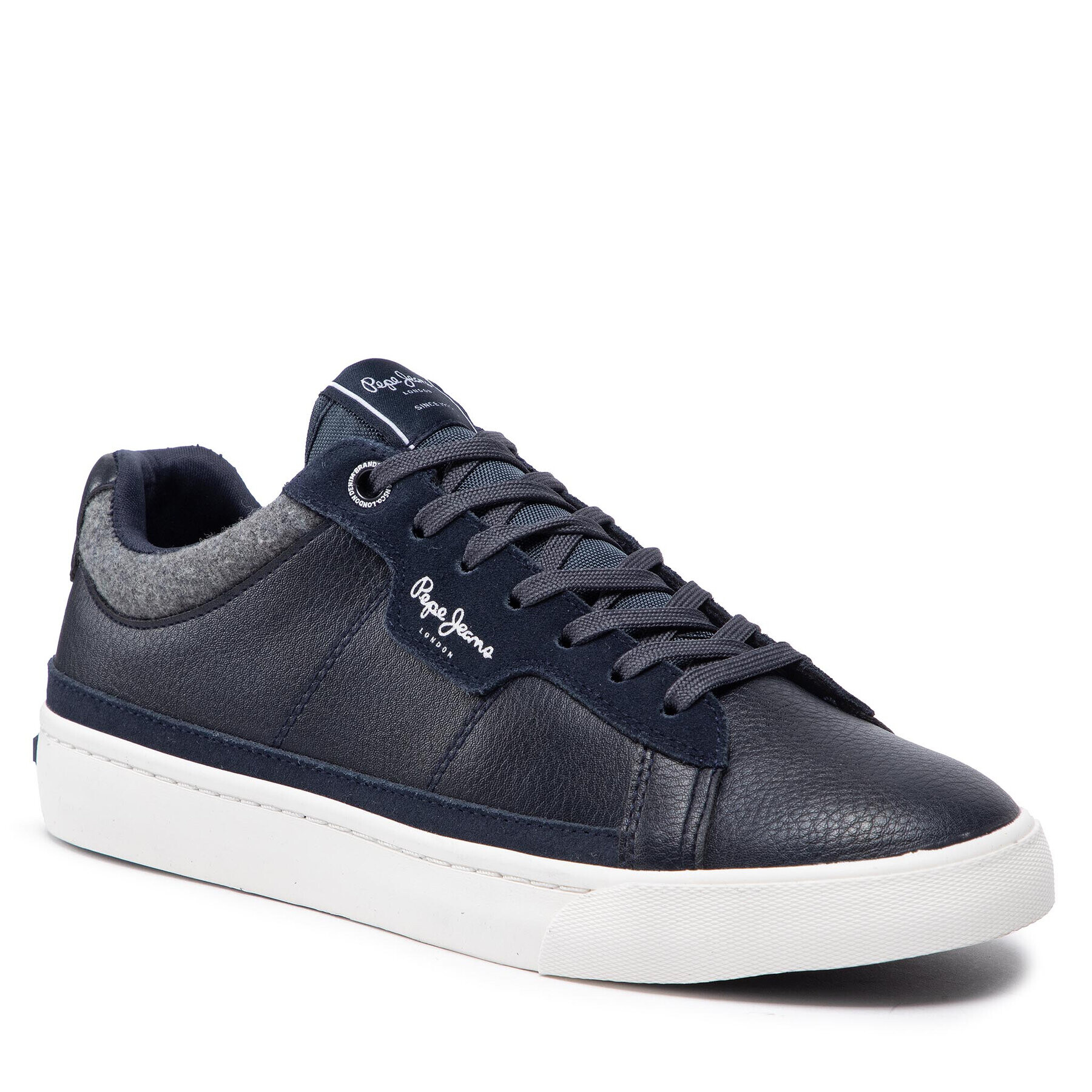 Pepe Jeans Сникърси Barry Smart PMS30881 Тъмносин - Pepit.bg