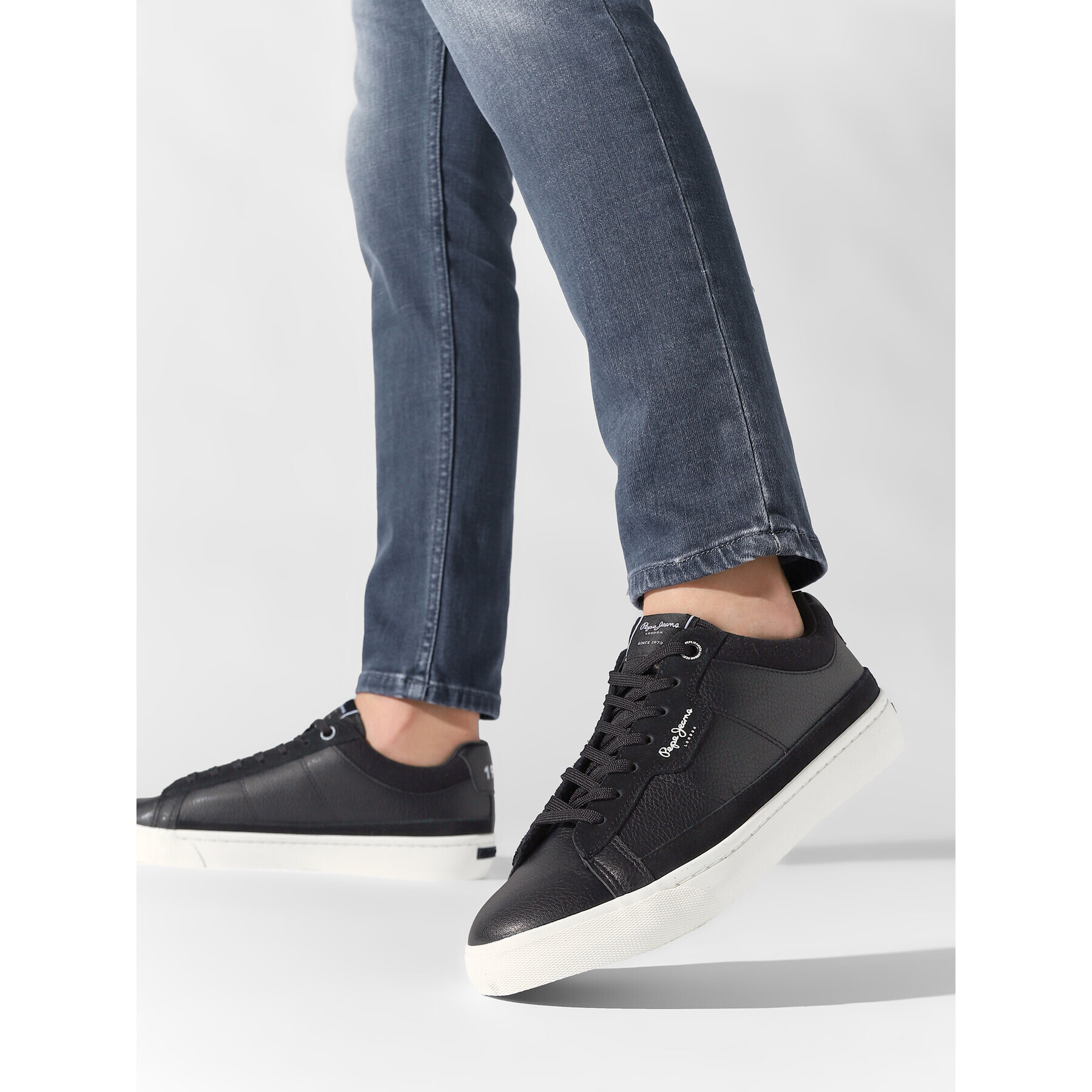 Pepe Jeans Сникърси Bary Smart PMS30881 Черен - Pepit.bg
