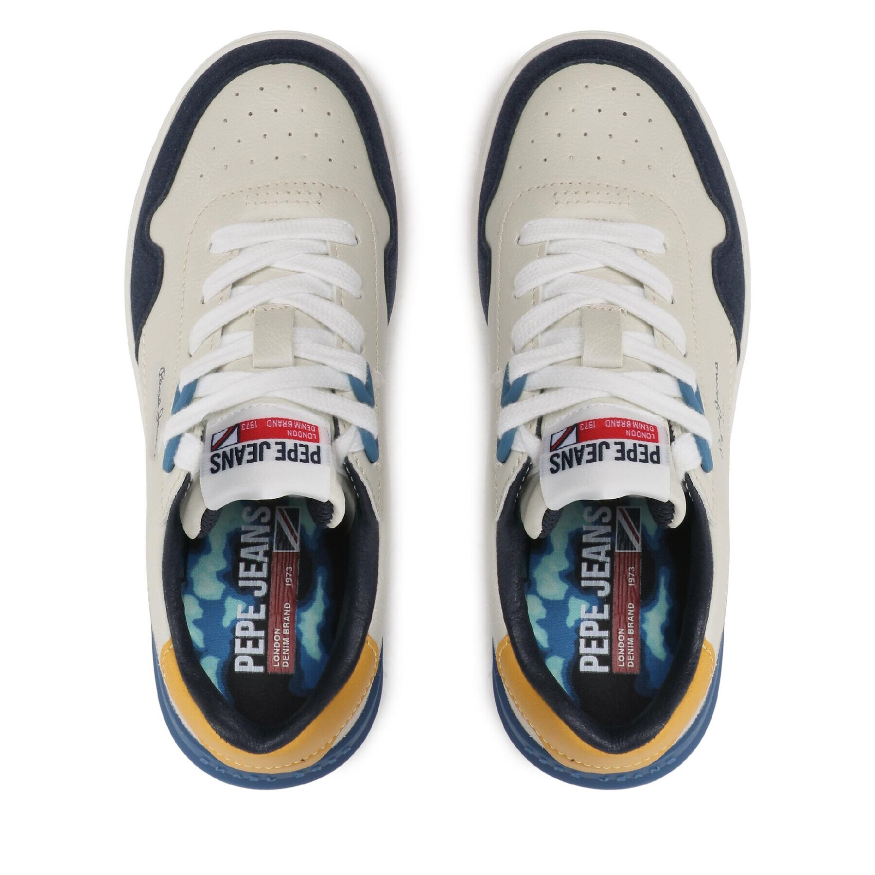 Pepe Jeans Сникърси Baxter Boy Basket PBS30563 Бежов - Pepit.bg