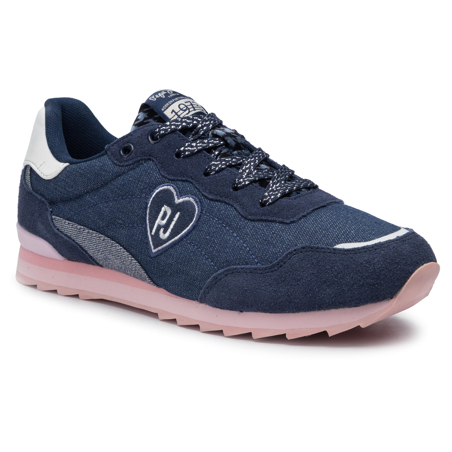 Pepe Jeans Сникърси Belle Denim PGS30417 Тъмносин - Pepit.bg