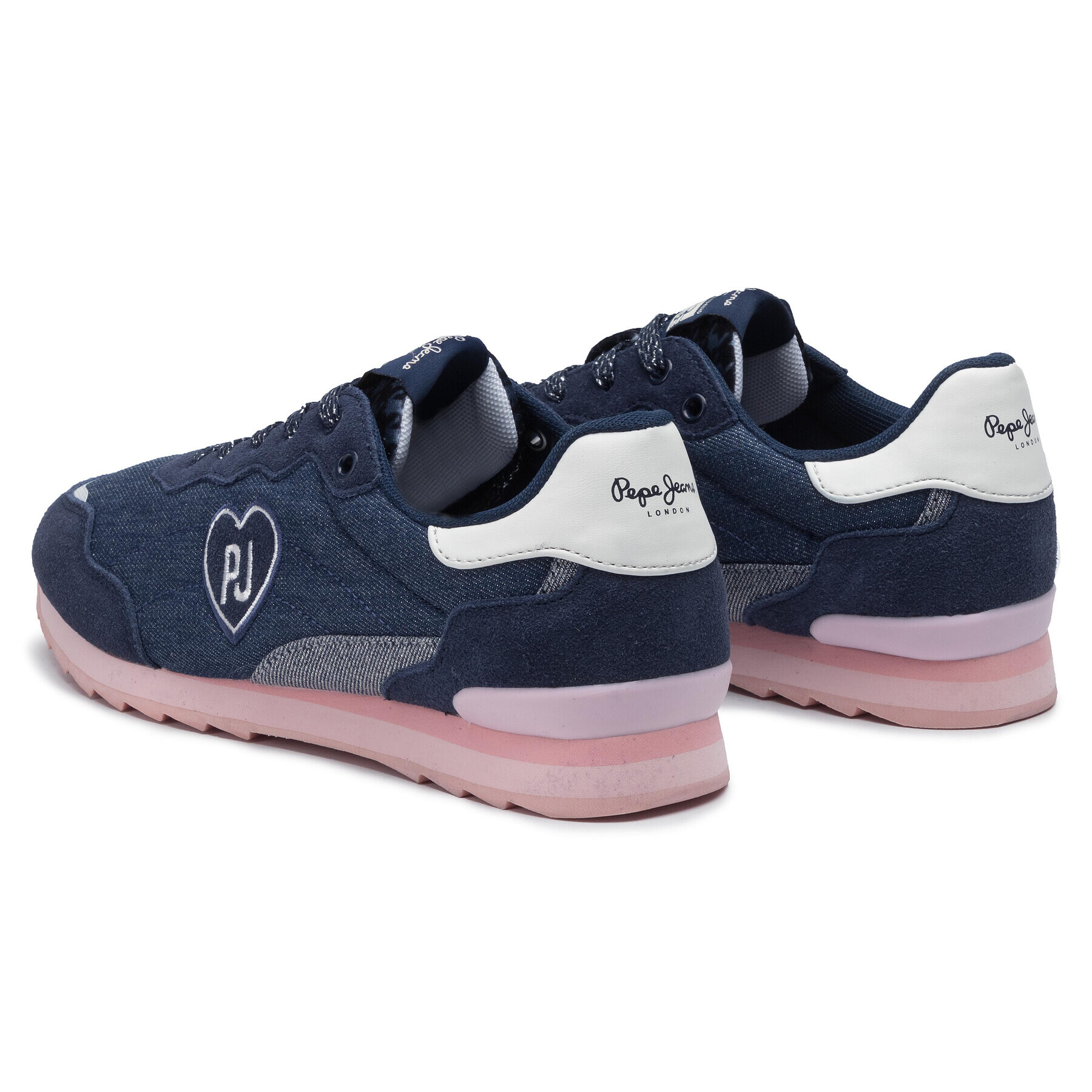 Pepe Jeans Сникърси Belle Denim PGS30417 Тъмносин - Pepit.bg