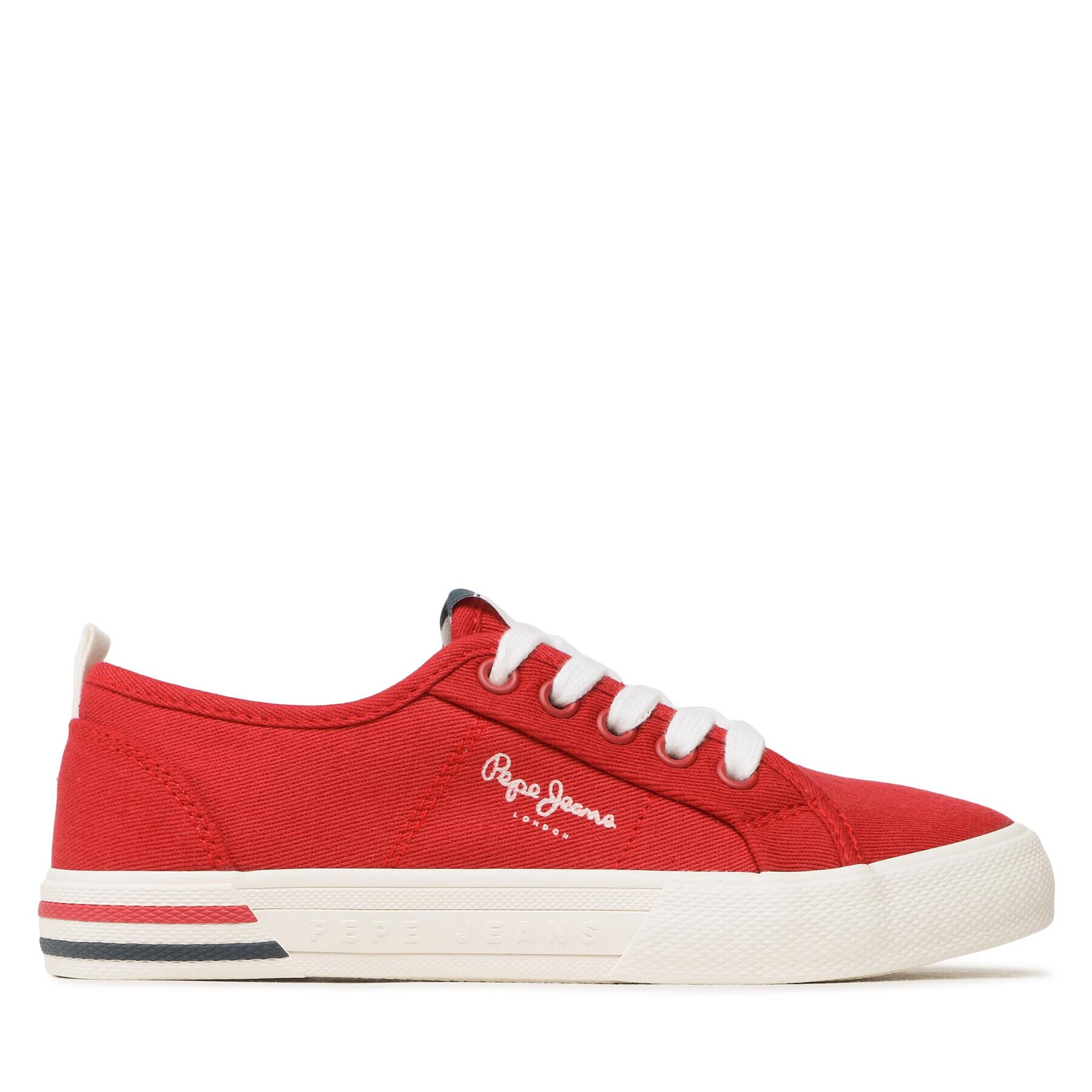 Pepe Jeans Сникърси Brady Basic Boy PBS30549 Червен - Pepit.bg