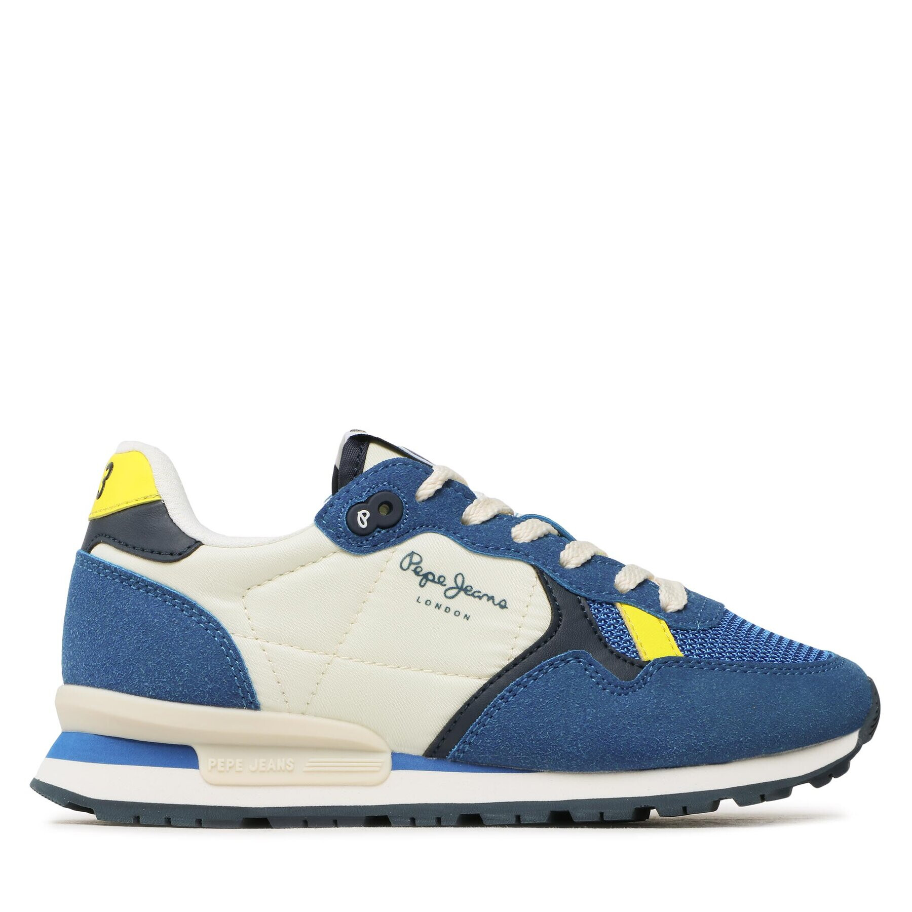 Pepe Jeans Сникърси Brit Boy Heritage PBS30551 Син - Pepit.bg