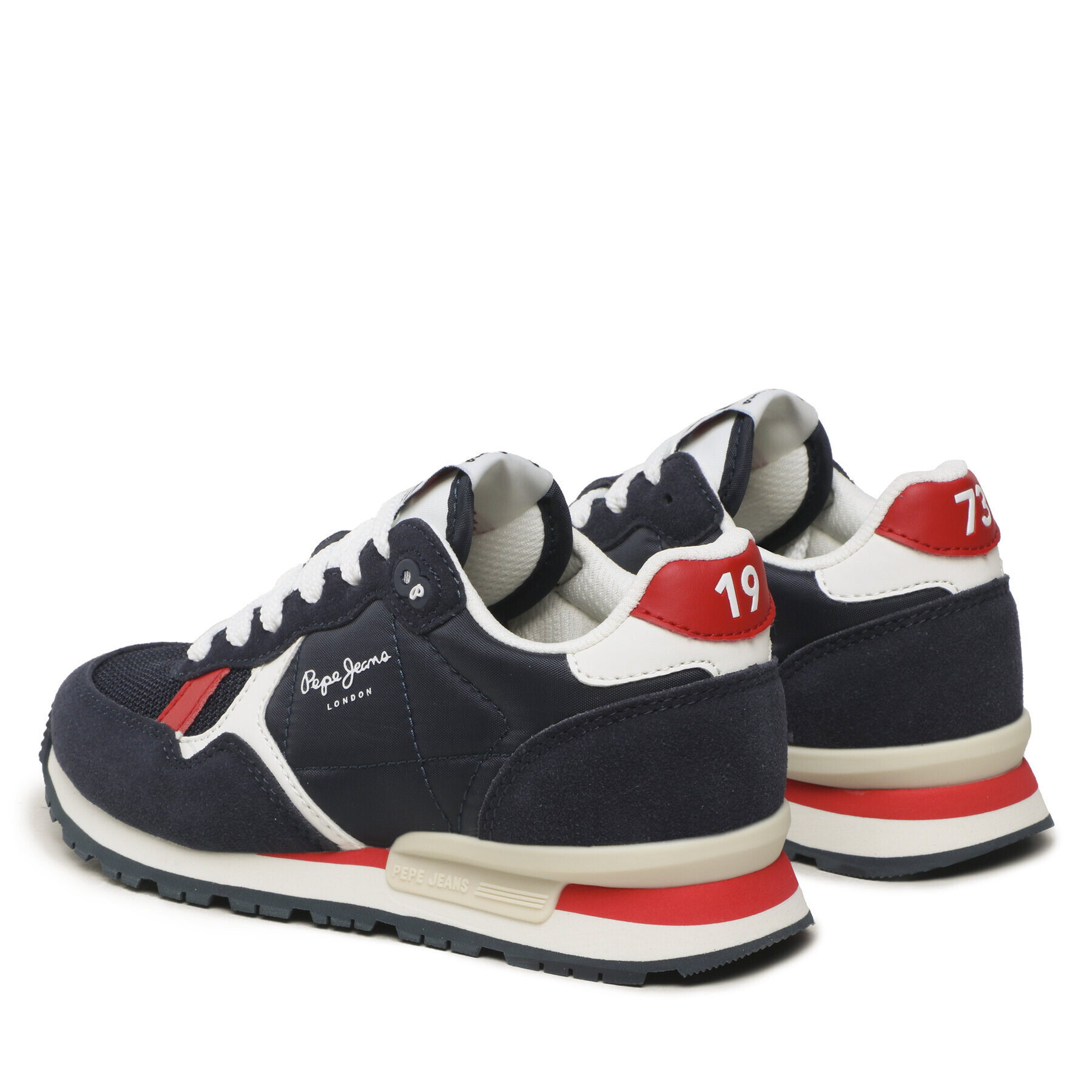 Pepe Jeans Сникърси Brit Heritage B PBS30551 Тъмносин - Pepit.bg