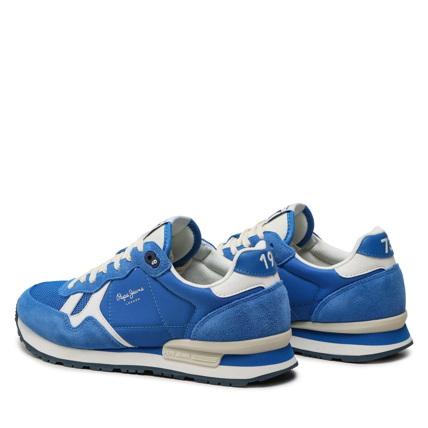 Pepe Jeans Сникърси Brit Man Heritage PMS30924 Син - Pepit.bg