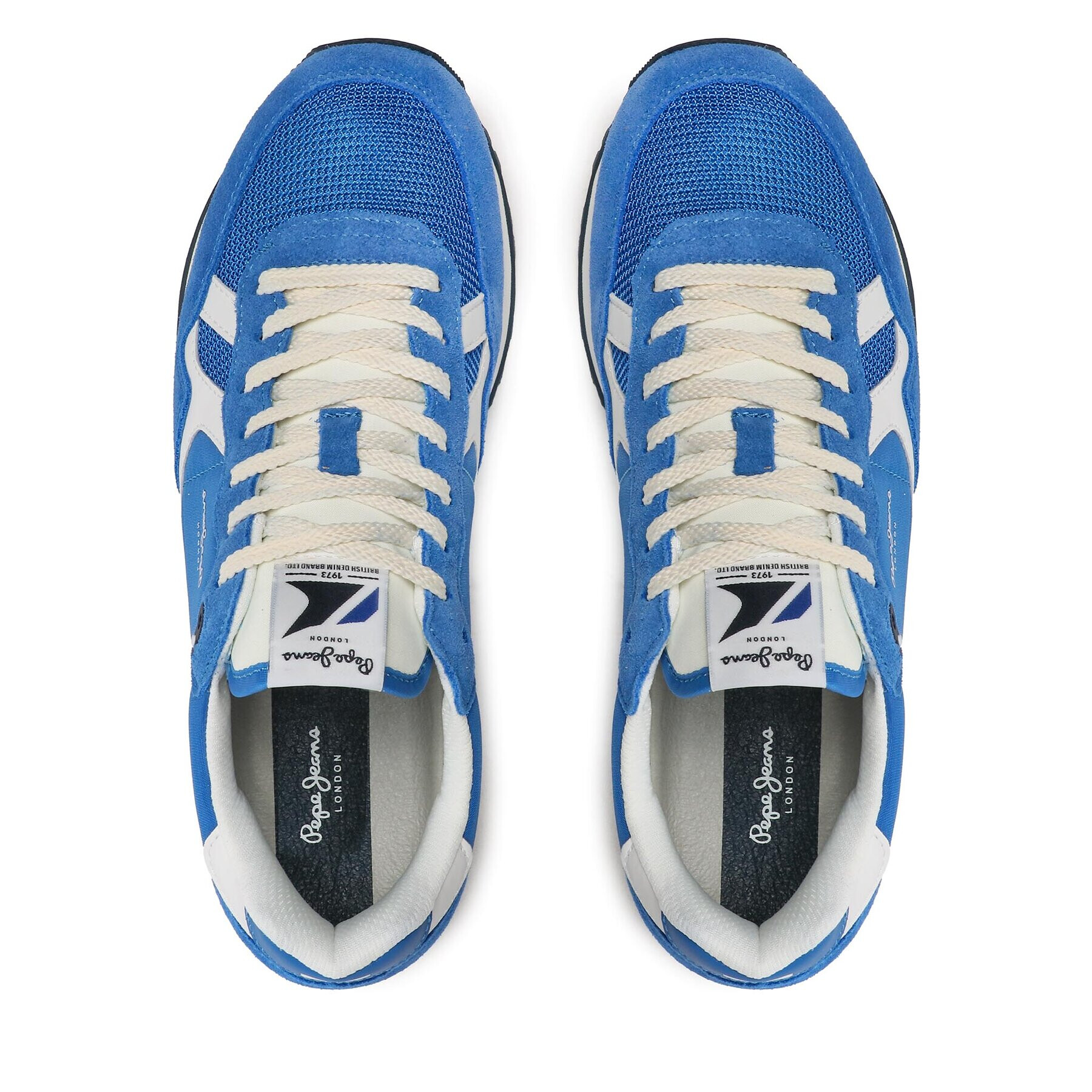 Pepe Jeans Сникърси Brit Man Heritage PMS30924 Син - Pepit.bg