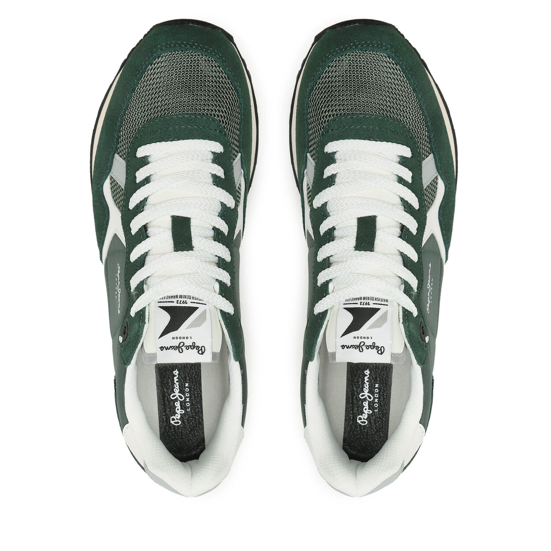 Pepe Jeans Сникърси Brit Man Heritage PMS30924 Зелен - Pepit.bg