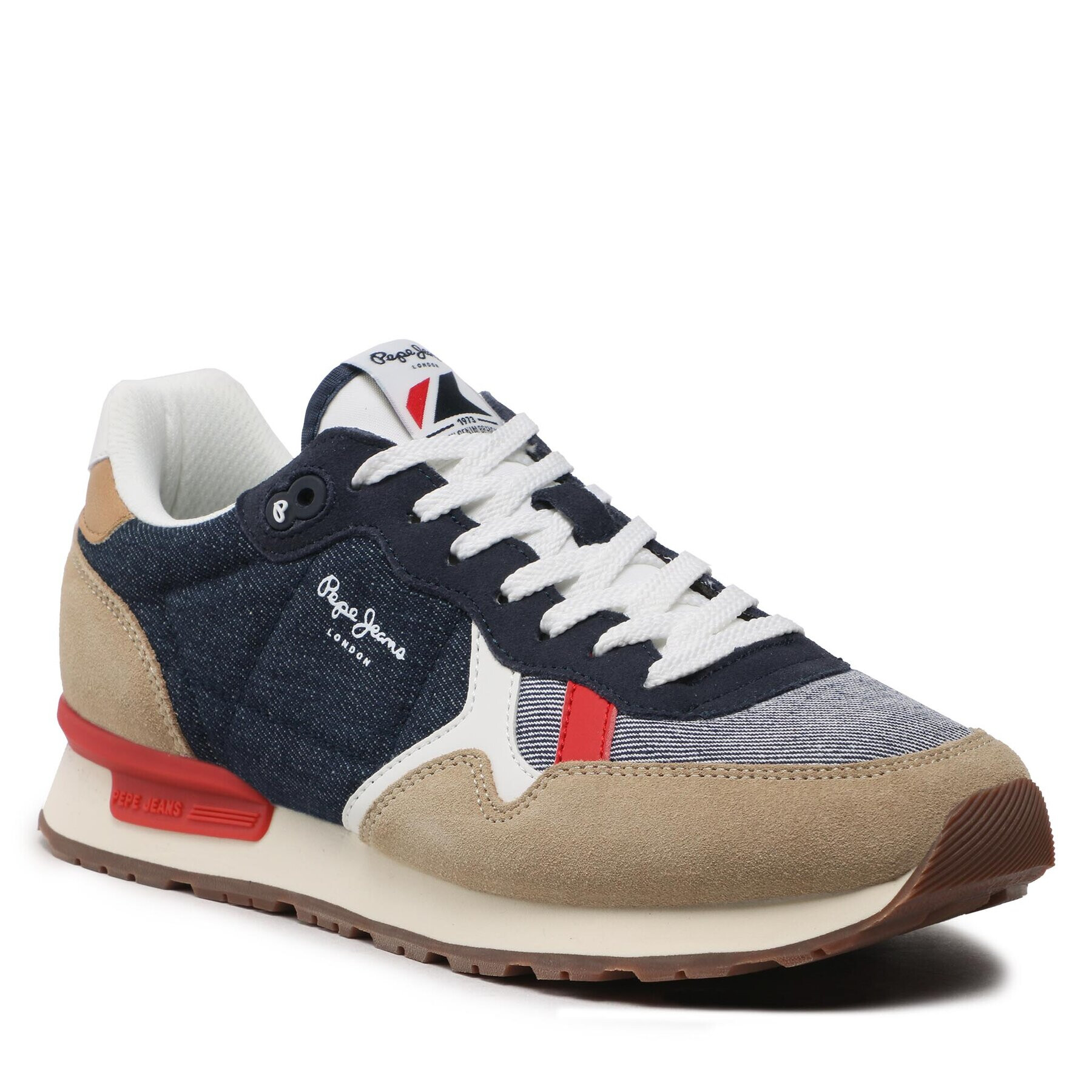 Pepe Jeans Сникърси Brit Man Heritage PMS30925 Тъмносин - Pepit.bg