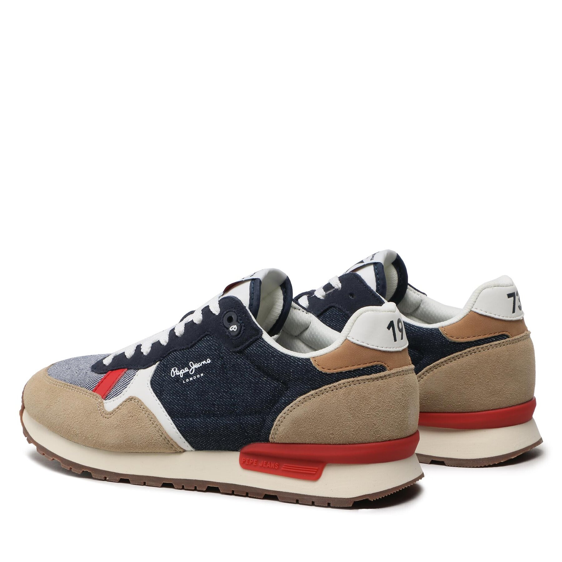 Pepe Jeans Сникърси Brit Man Heritage PMS30925 Тъмносин - Pepit.bg