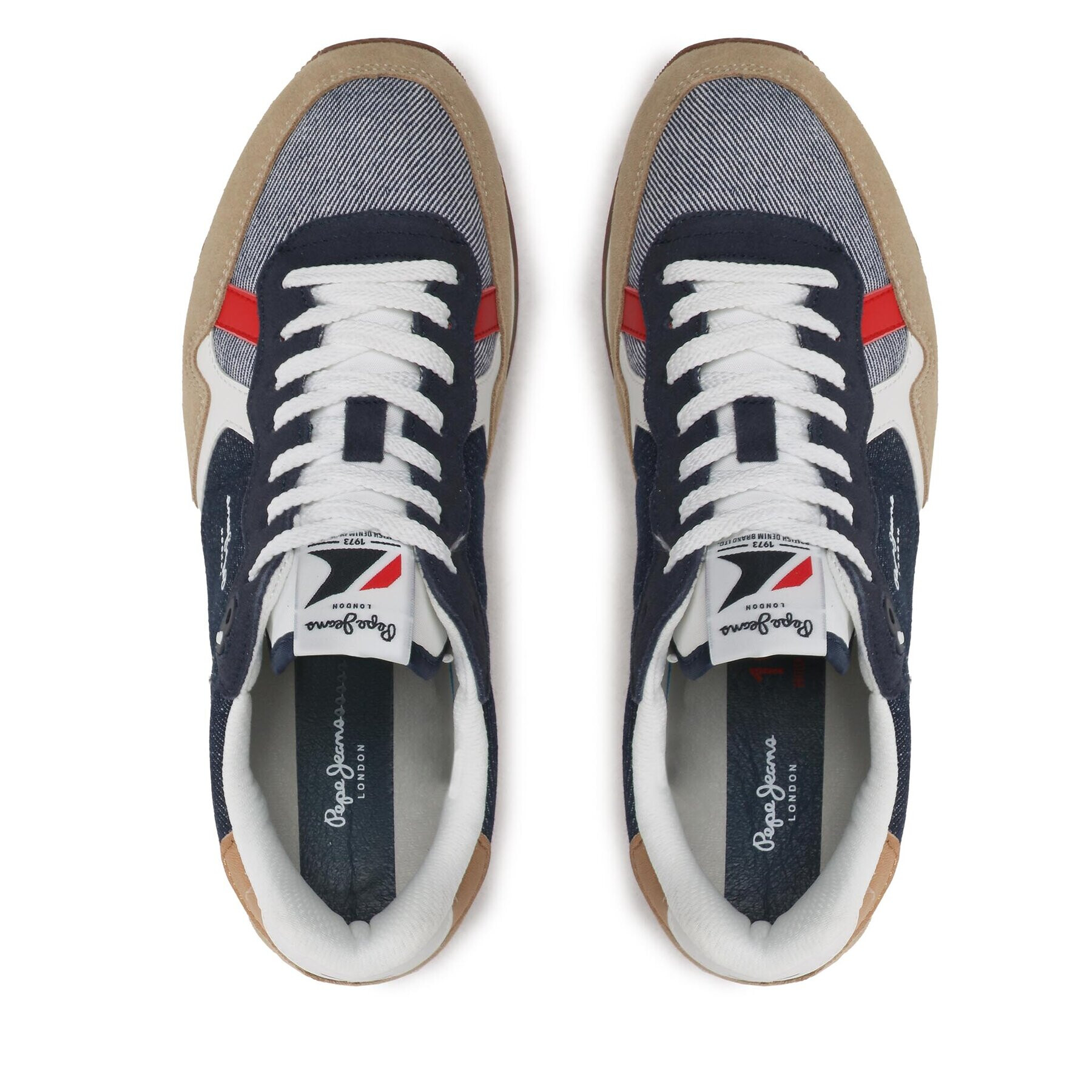 Pepe Jeans Сникърси Brit Man Heritage PMS30925 Тъмносин - Pepit.bg