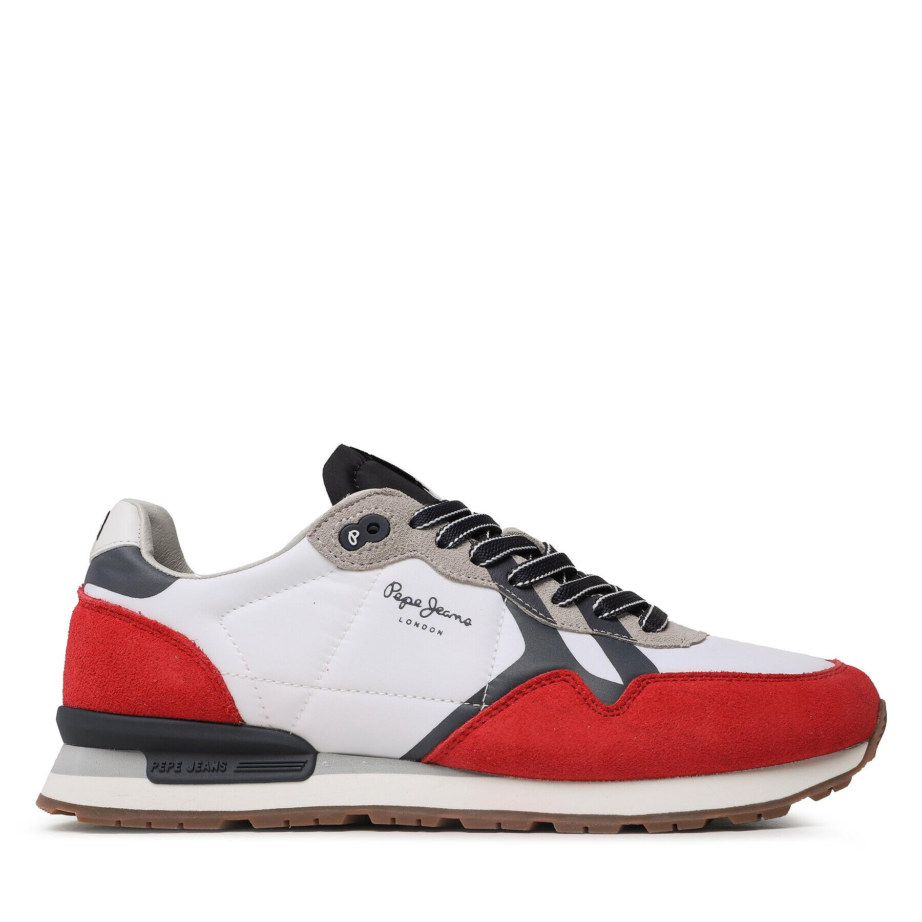 Pepe Jeans Сникърси Brit Man Print PMS30923 Бял - Pepit.bg