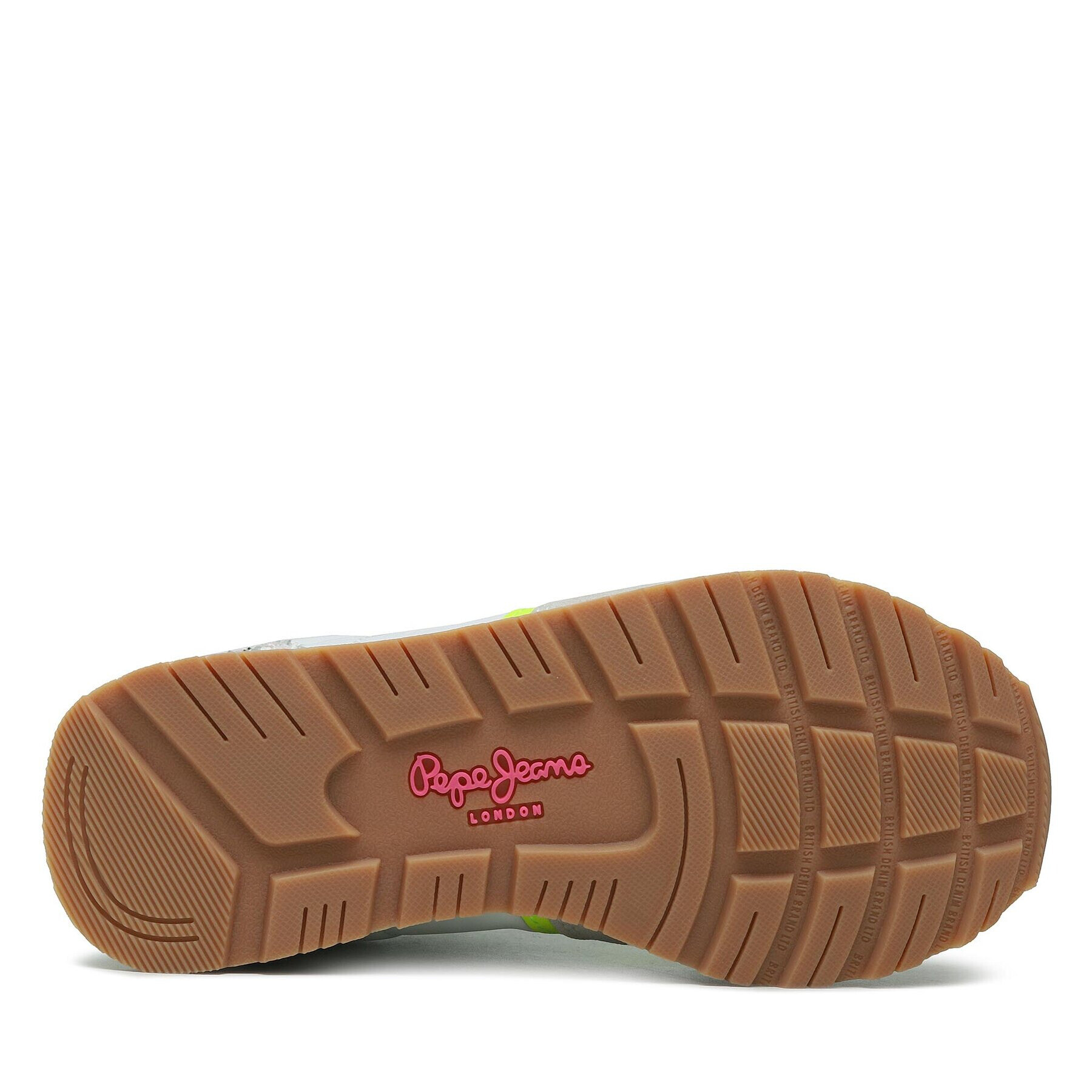Pepe Jeans Сникърси Brit Neon G PGS30575 Бял - Pepit.bg