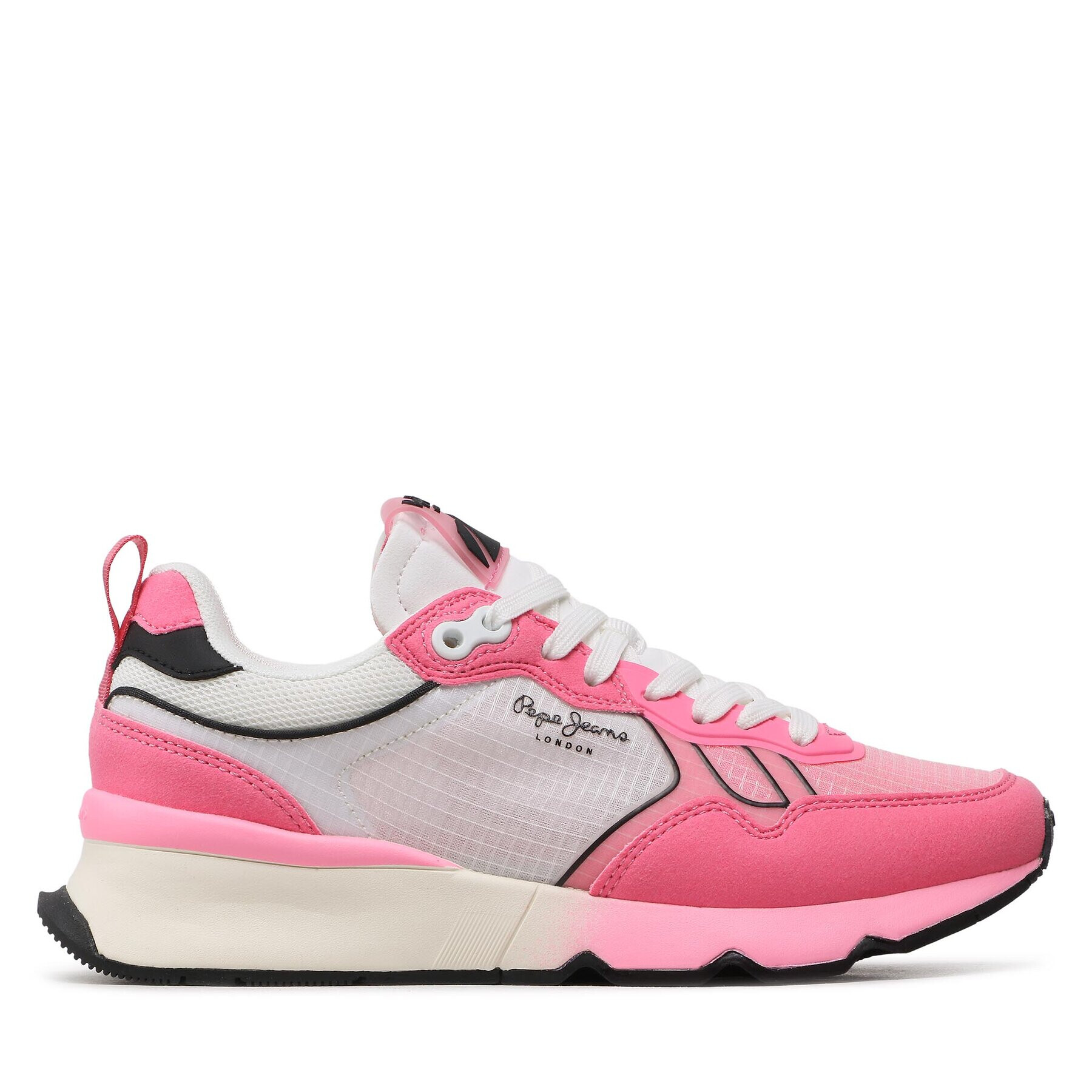 Pepe Jeans Сникърси Brit Pro Neon W PLS31460 Розов - Pepit.bg