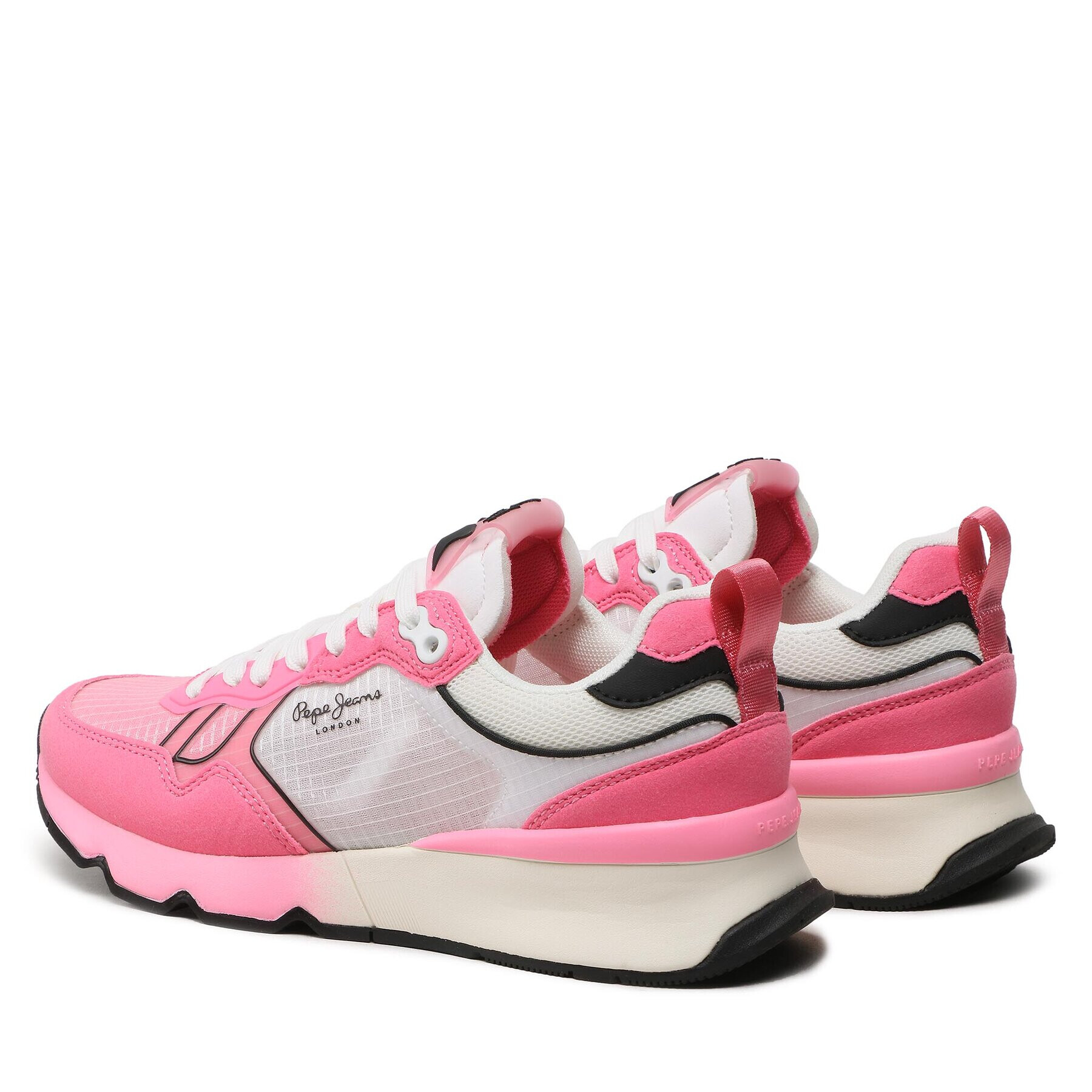Pepe Jeans Сникърси Brit Pro Neon W PLS31460 Розов - Pepit.bg