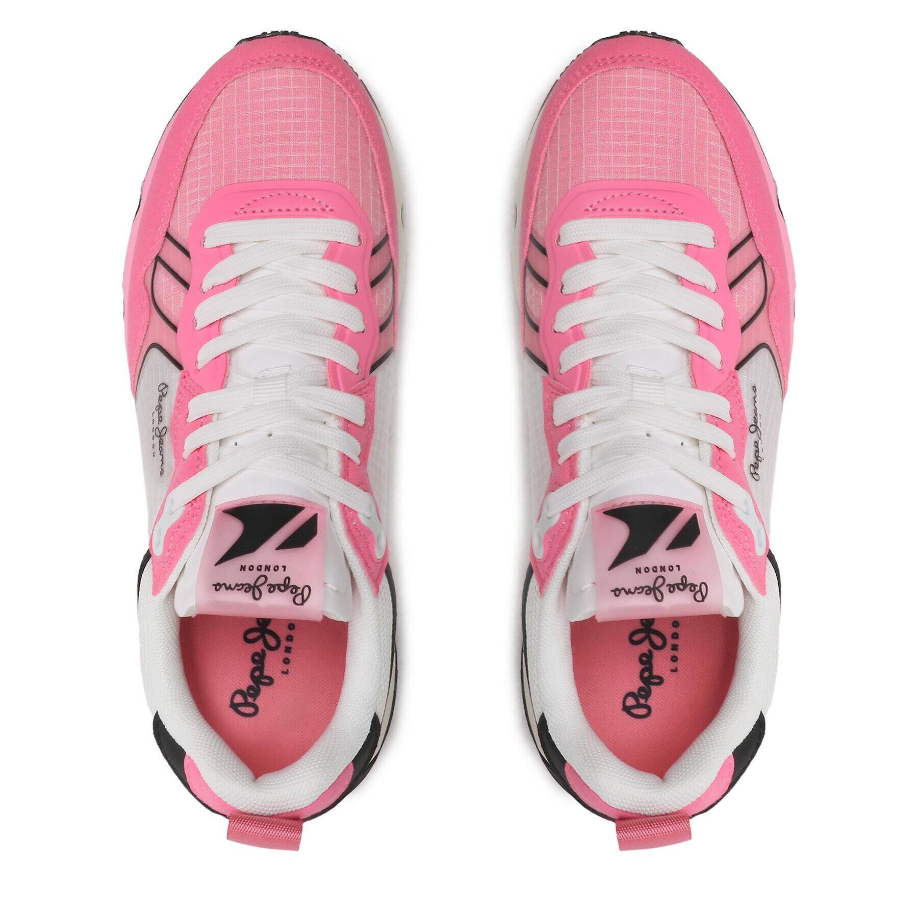 Pepe Jeans Сникърси Brit Pro Neon W PLS31460 Розов - Pepit.bg